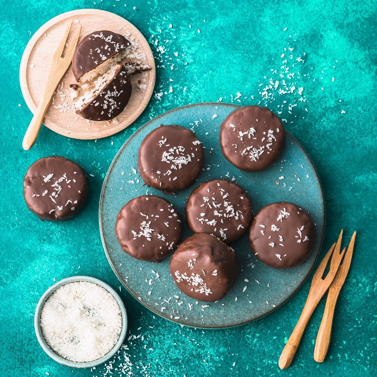 Bocaditos de chocolate y coco - Receta Companion | Moulinex