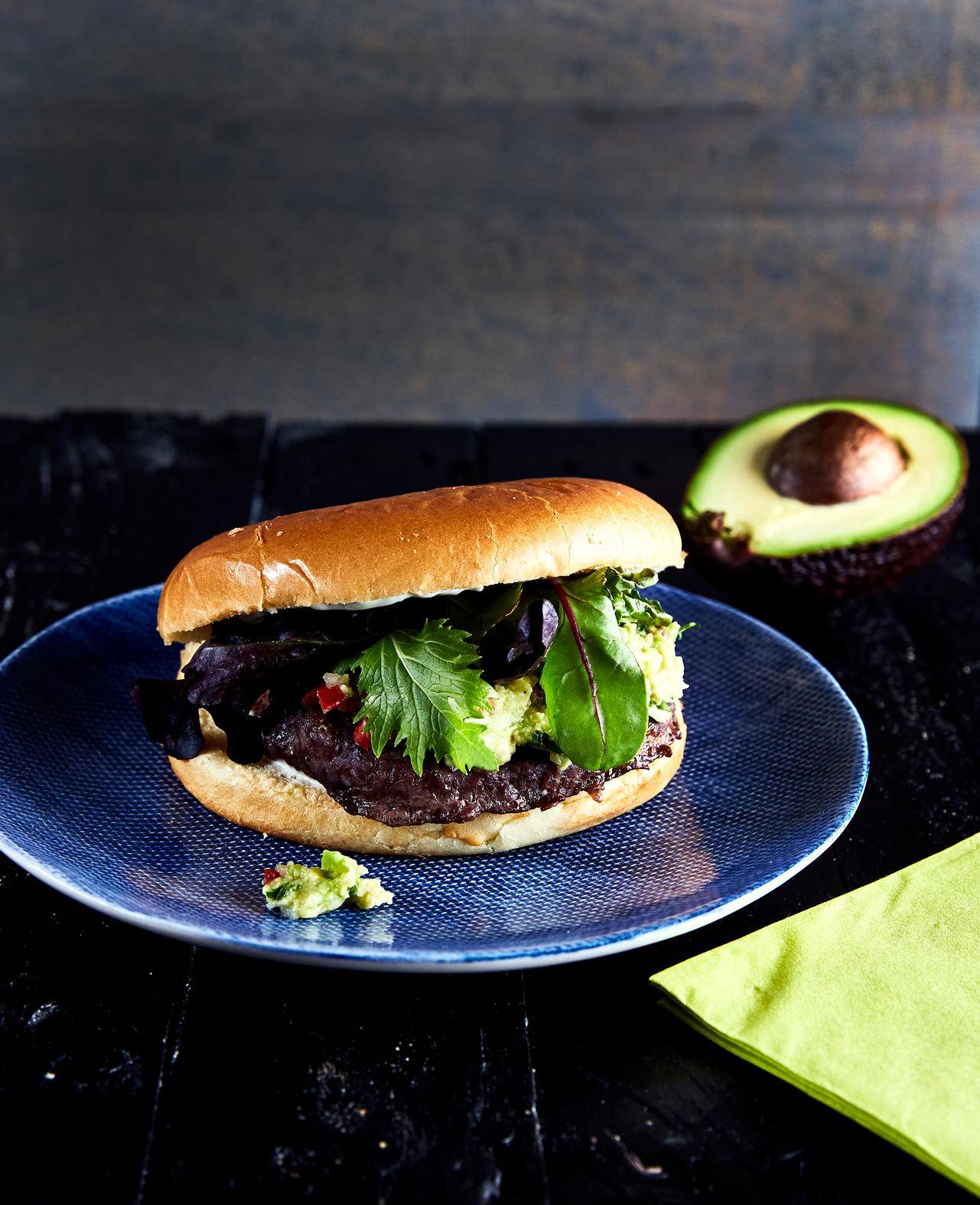 Hamburguesa de guacamole - Receta undefined | Moulinex