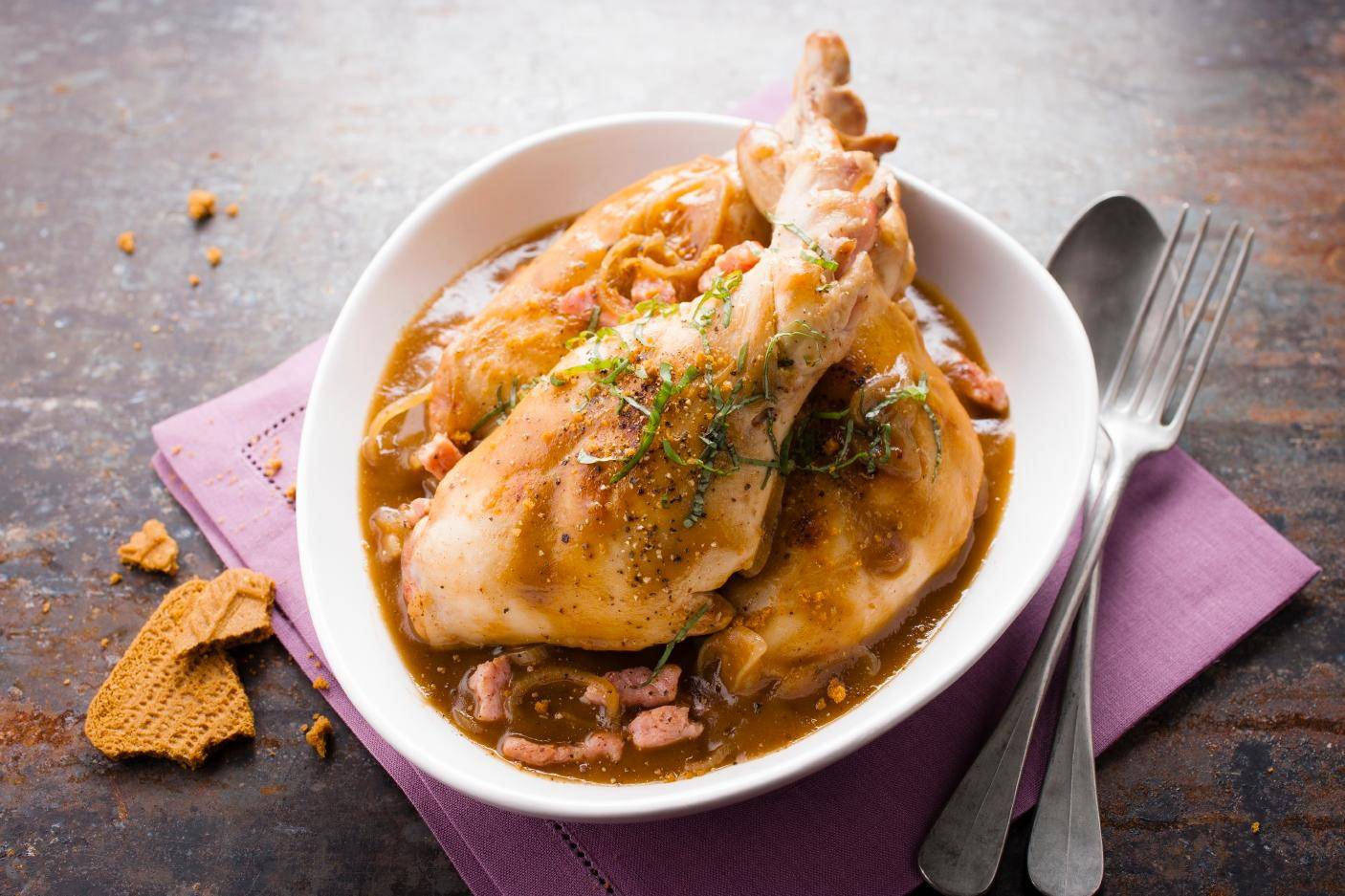 Conejo a la cerveza - Receta Cookeo | Moulinex