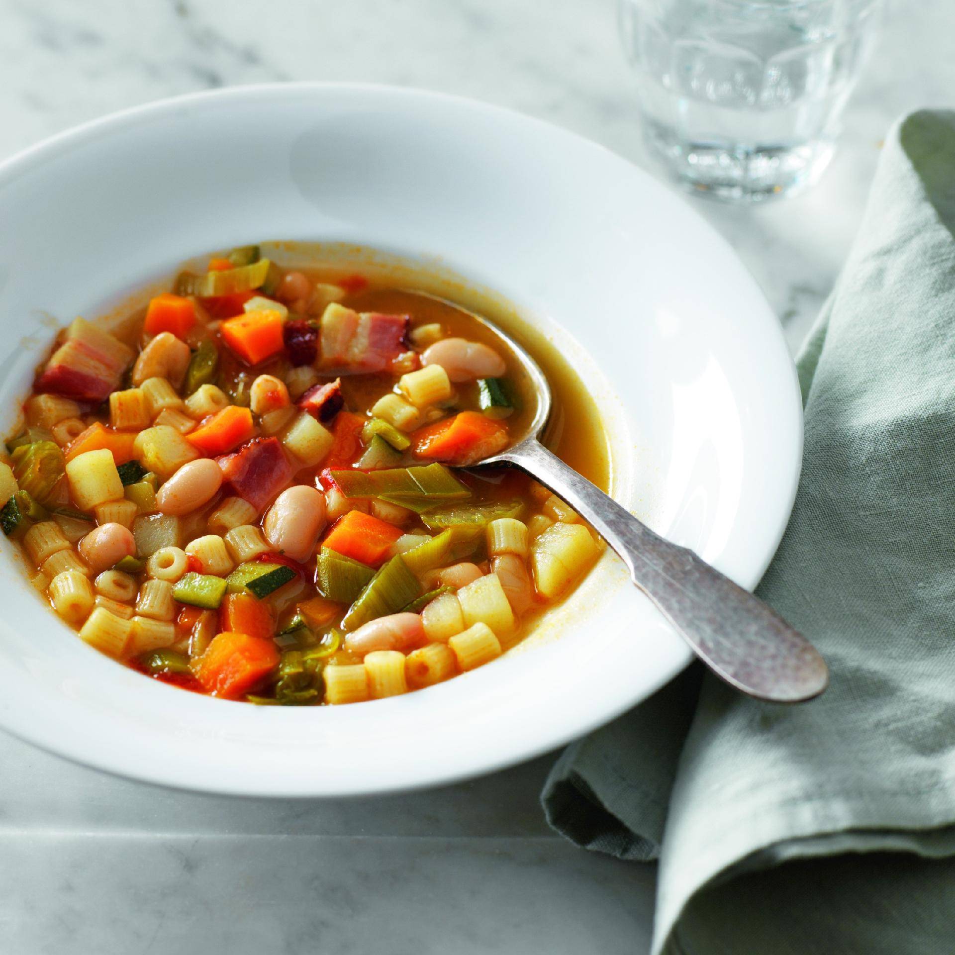 Minestrone - Receta Companion | Moulinex