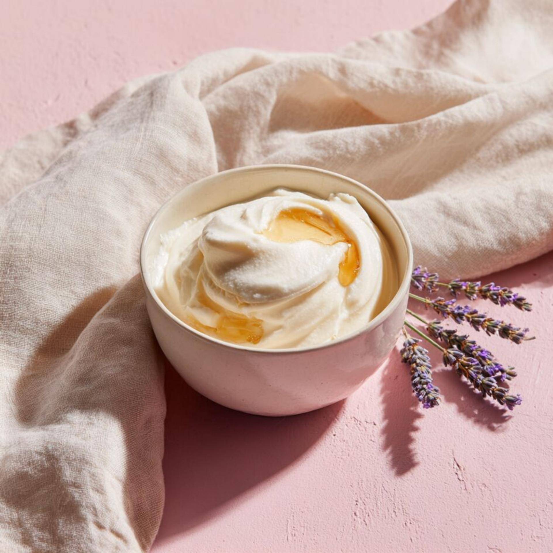 Yogur helado de lavanda y miel - Receta Dolci | Moulinex