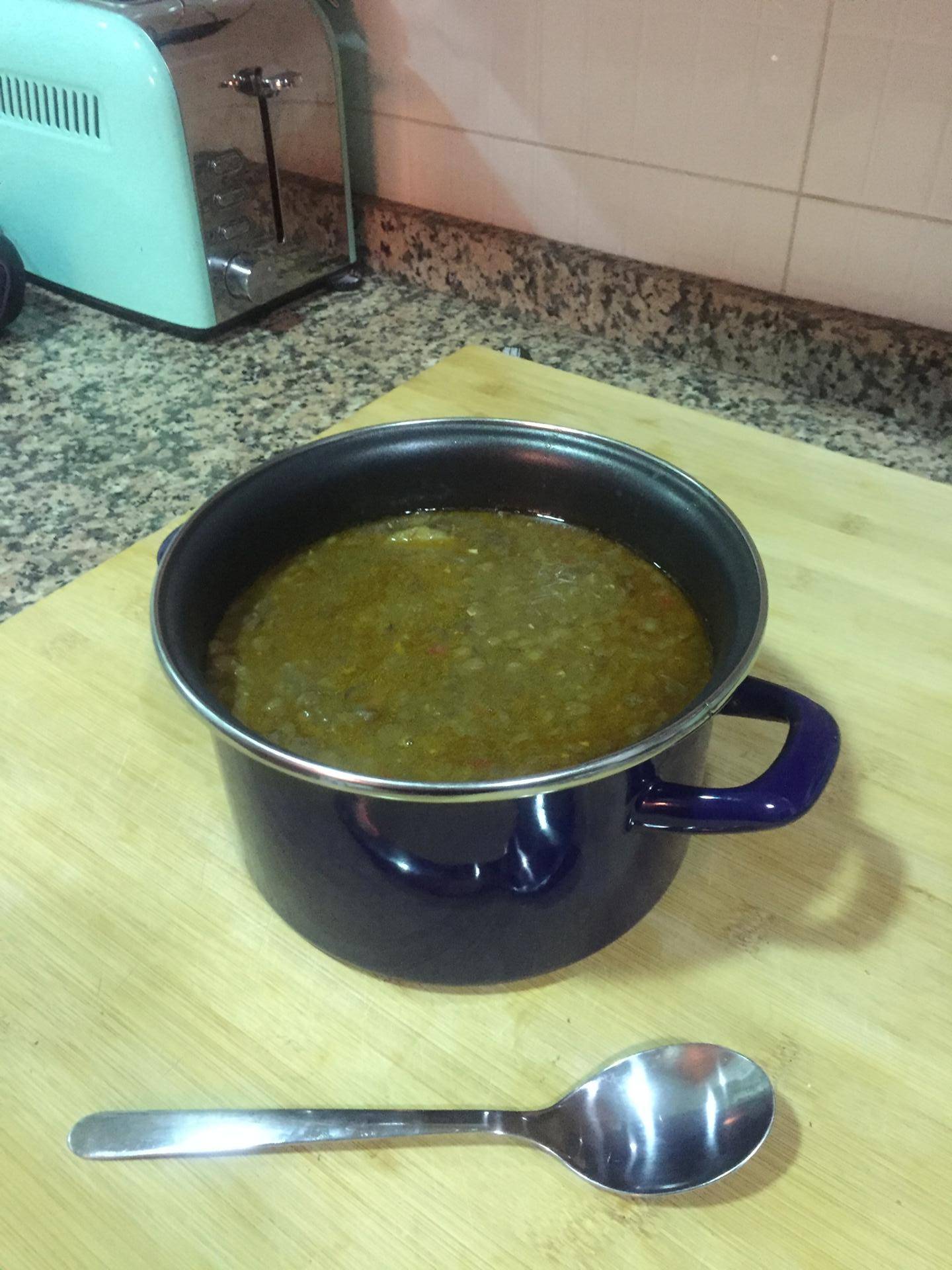 Lentejas vegetarianas - Receta Companion Connect XL | Moulinex