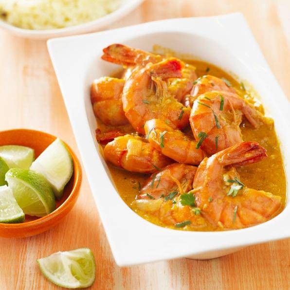 Curry de gambas - Receta Companion | Moulinex