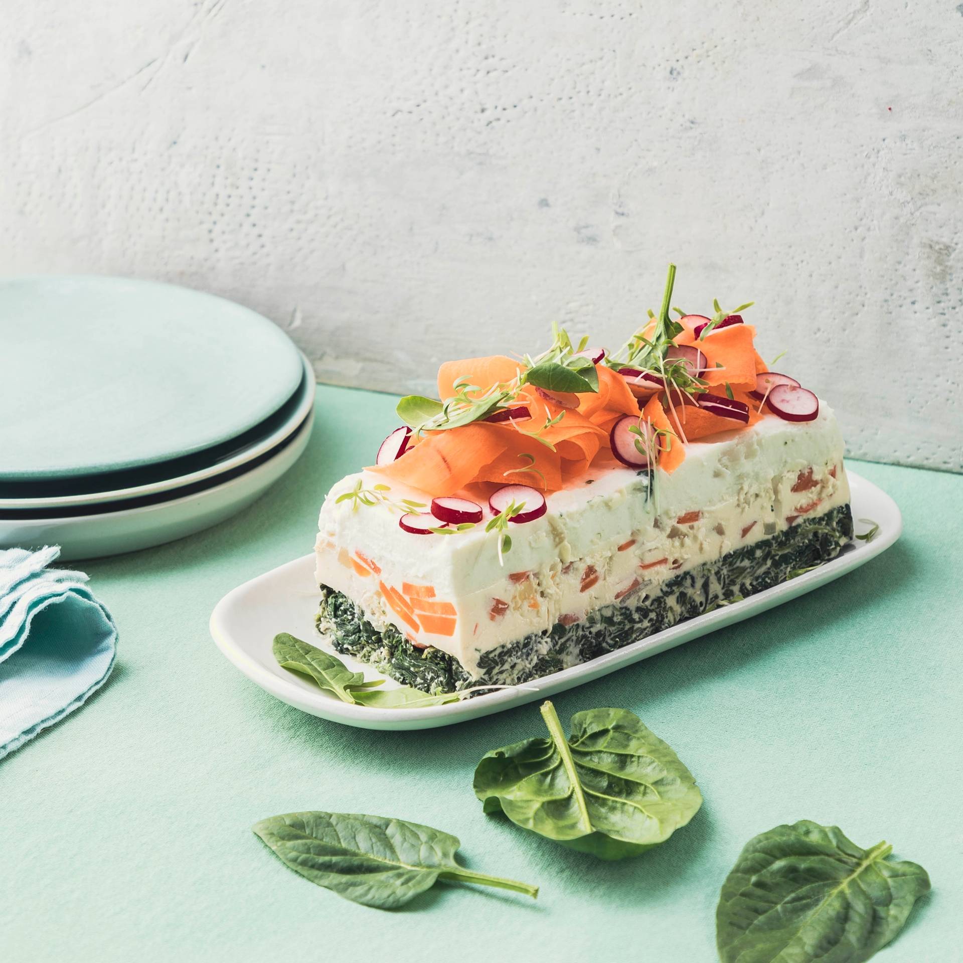 Terrina de 3 verduras - Receta undefined | Moulinex