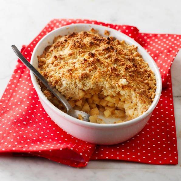 Crumble de manzana - Receta Companion | Moulinex