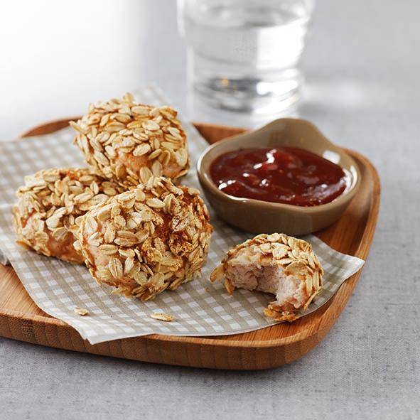 Nuggets de pollo con cereales - Receta Click&Cook | Moulinex