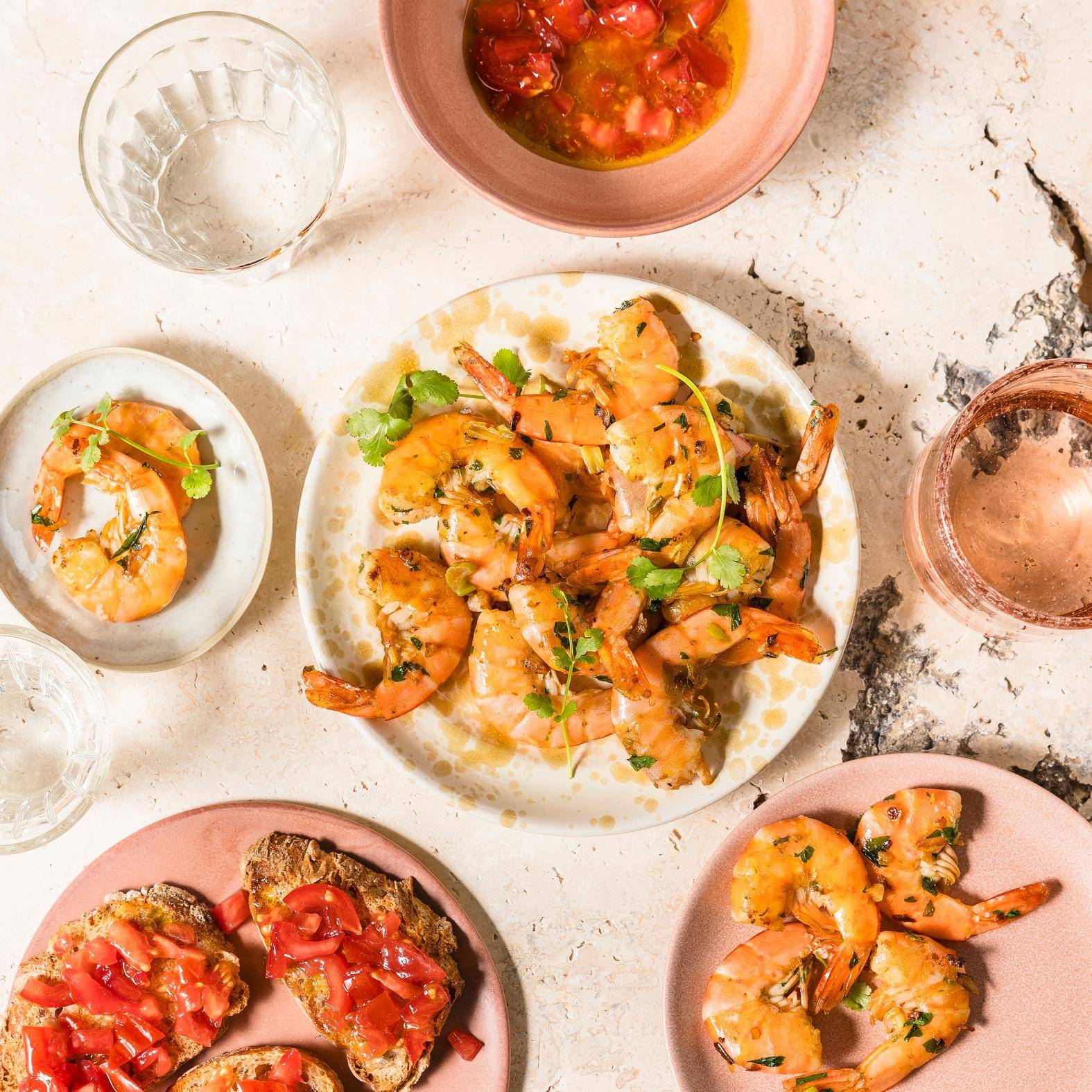 Camarones al mojo de ajo - Receta Cookeo | Moulinex