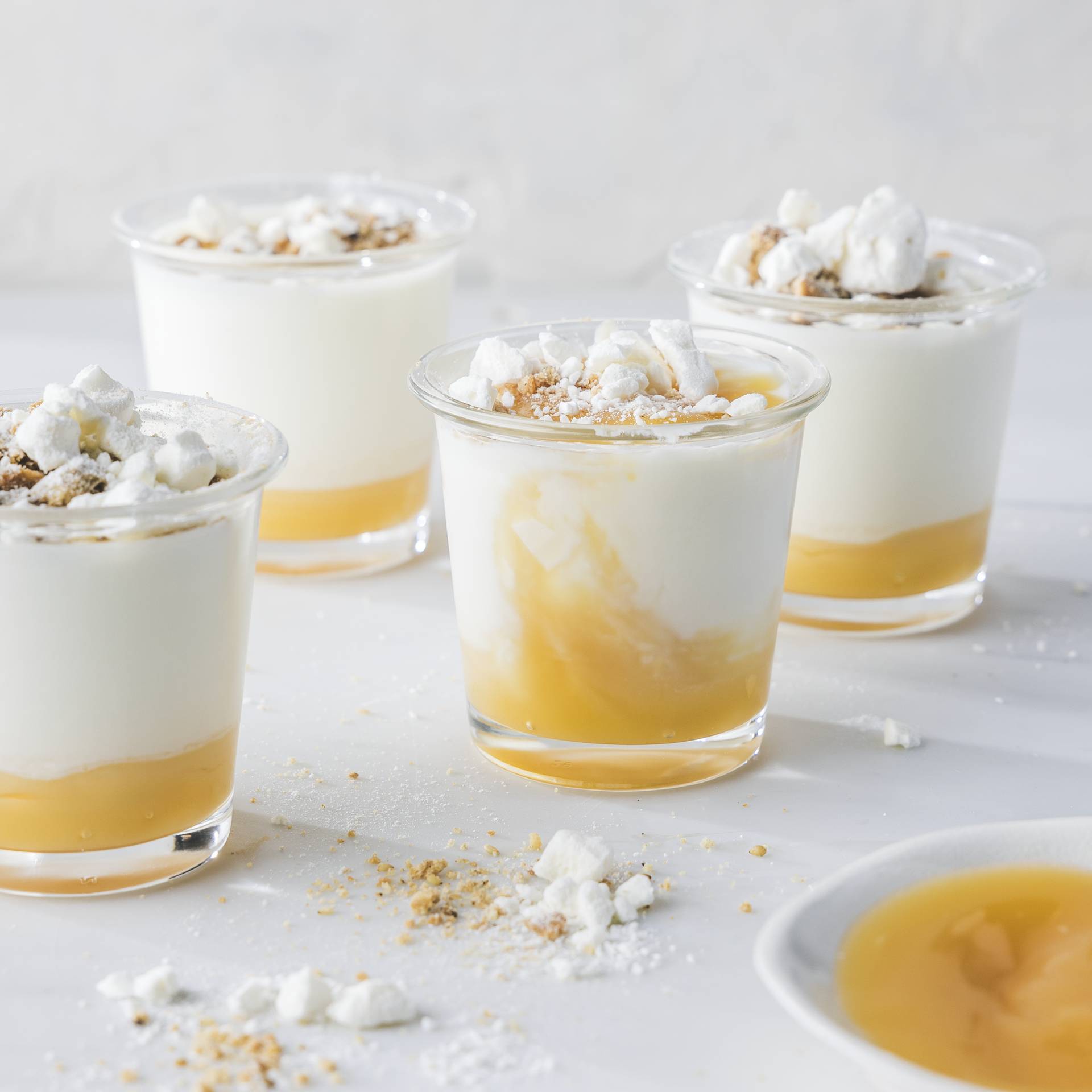 Yogur estilo tarta de limón - Receta Easy fry Silence XL / Essential XL | Moulinex