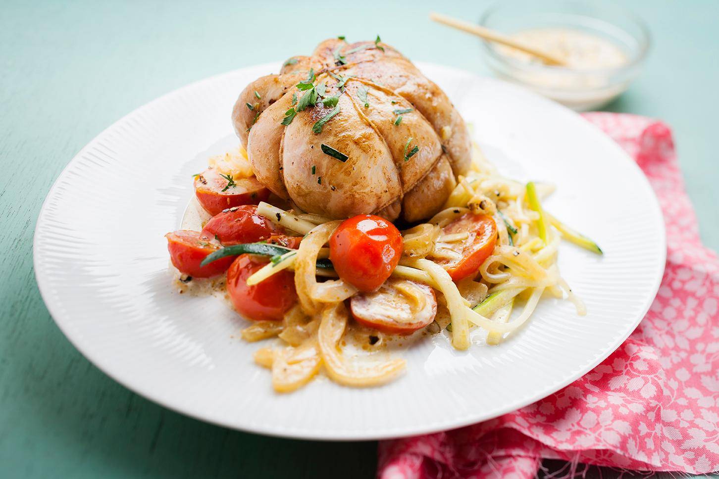 Popieta con calabacín - Receta Cookeo | Moulinex