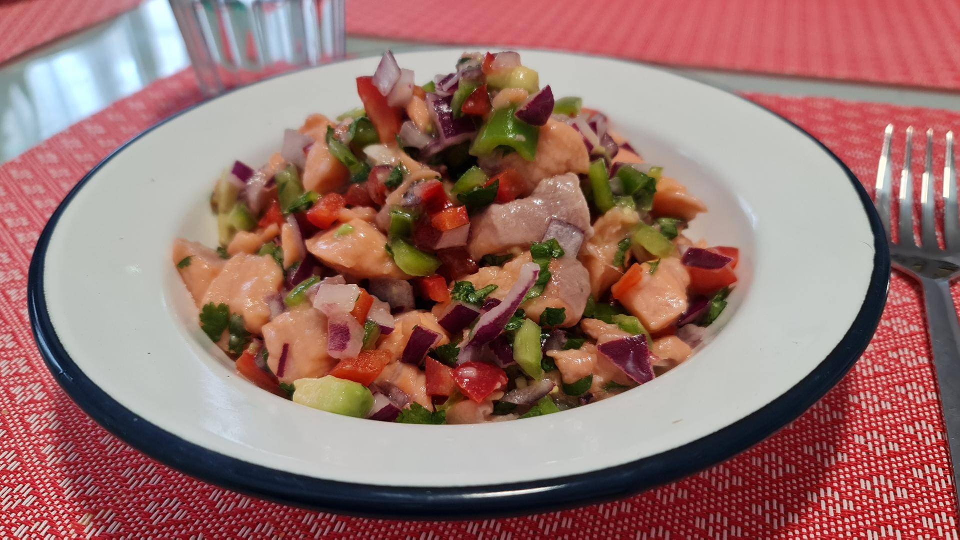 Ceviche de Salmón - Receta Companion Connect XL | Moulinex