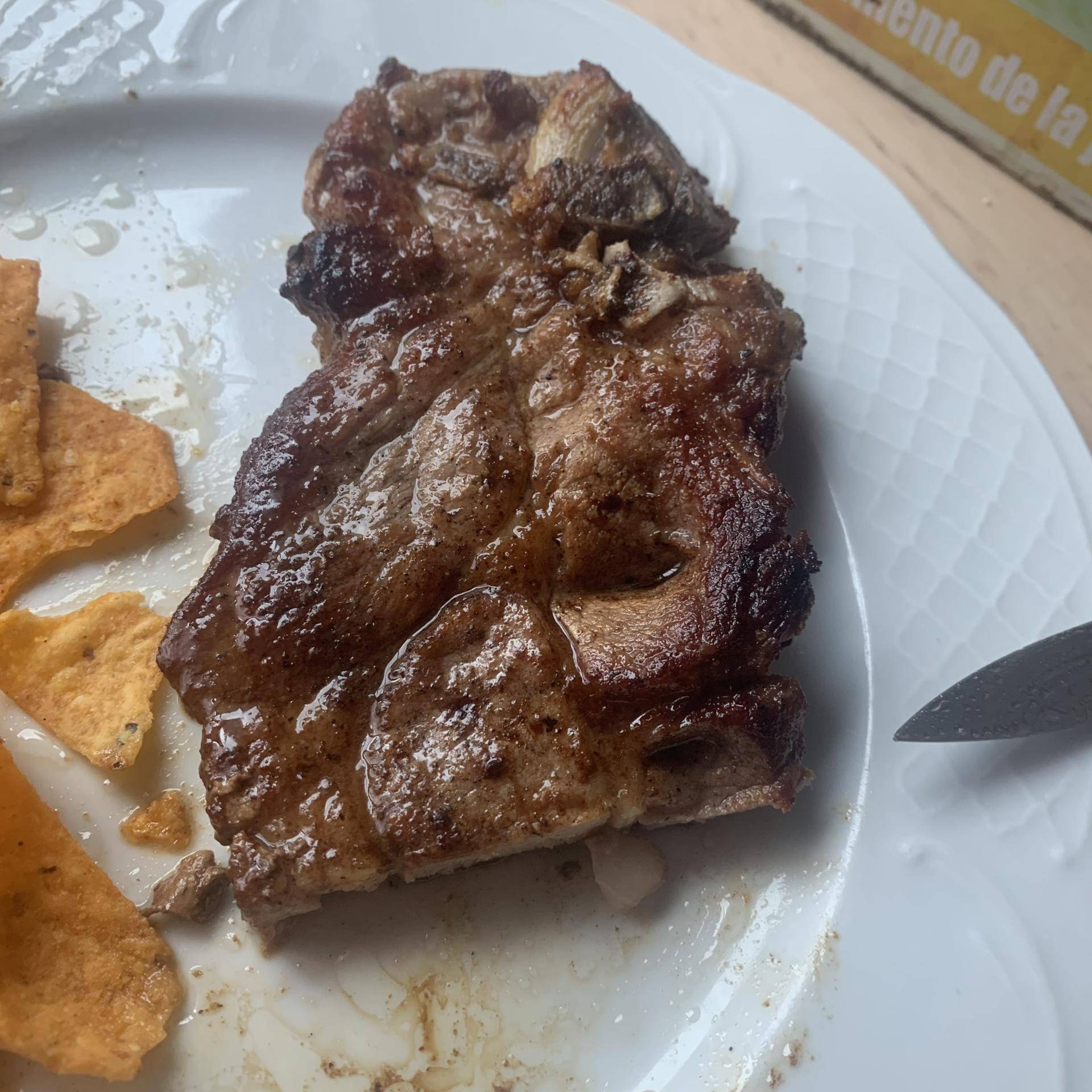Aguja de cerdo: Roi - Receta EASY FRY & GRILL 2 in 1 MECHANICAL | Moulinex