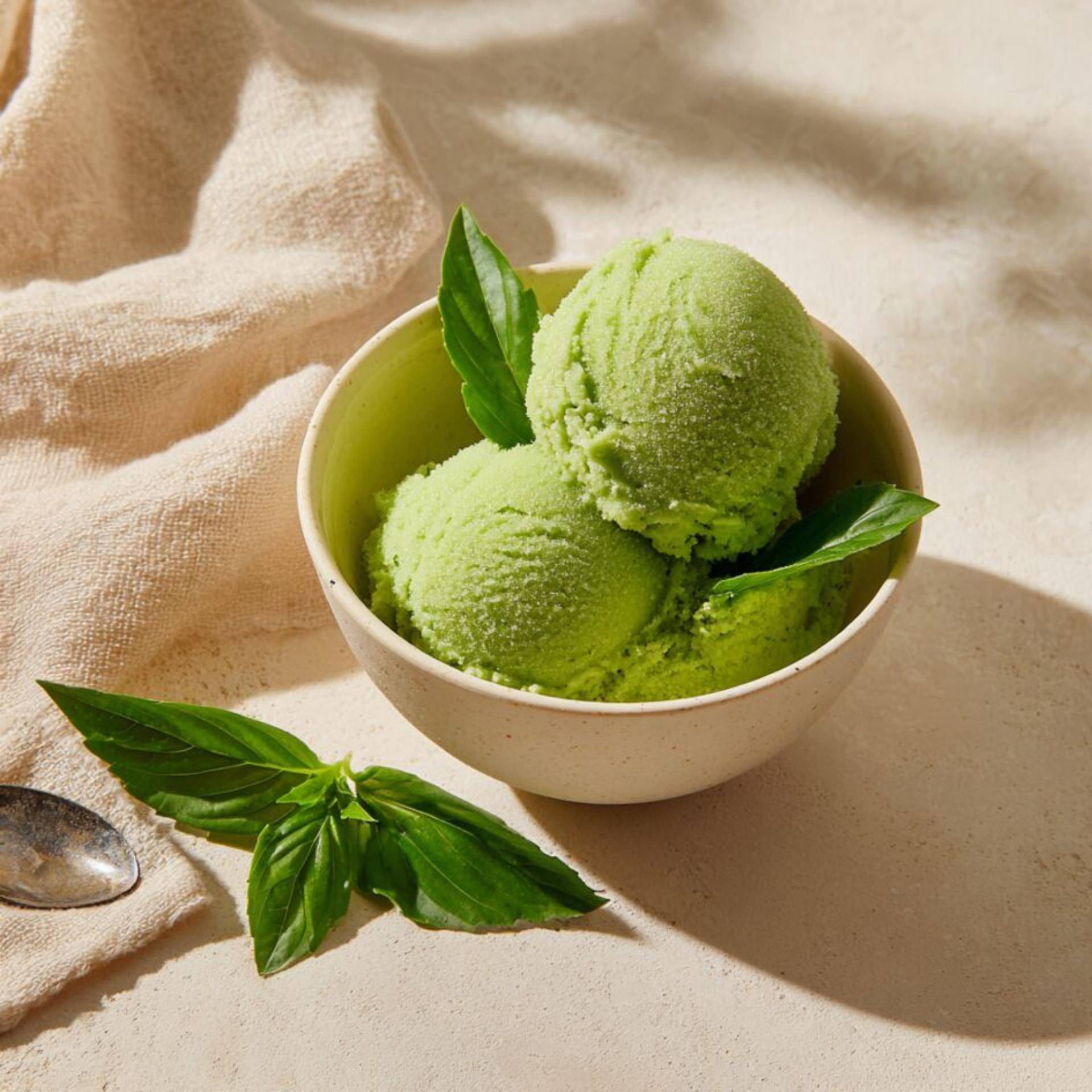 Sorbete de albahaca - Receta Dolci | Moulinex