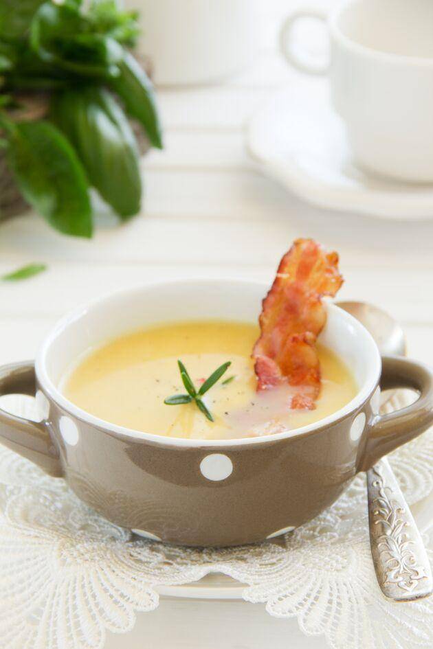 Crema de lentejas con panceta - Receta Perfectmix Cook | Moulinex