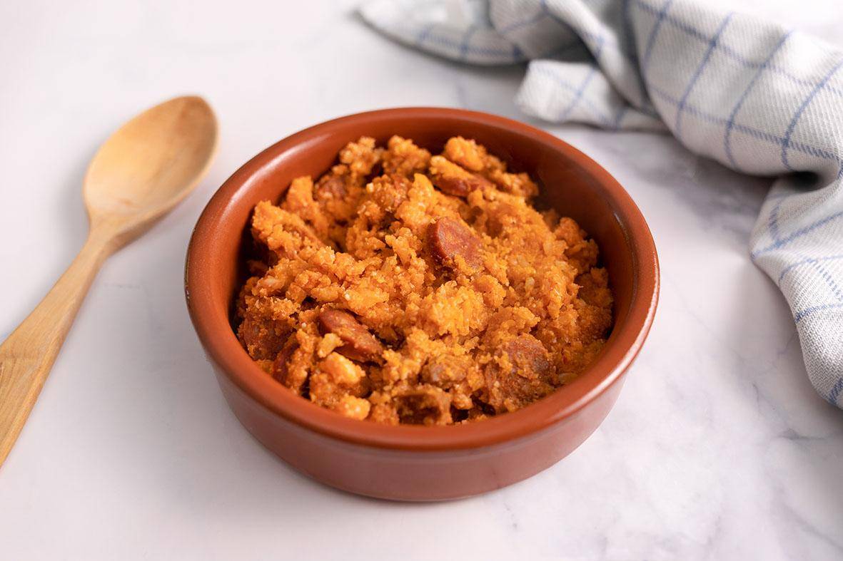 Migas manchegas de coliflor - Receta Companion | Moulinex