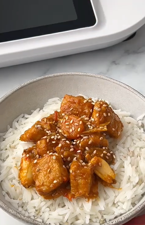 Pollo con almendras Realfooding - Receta Click&Cook | Moulinex