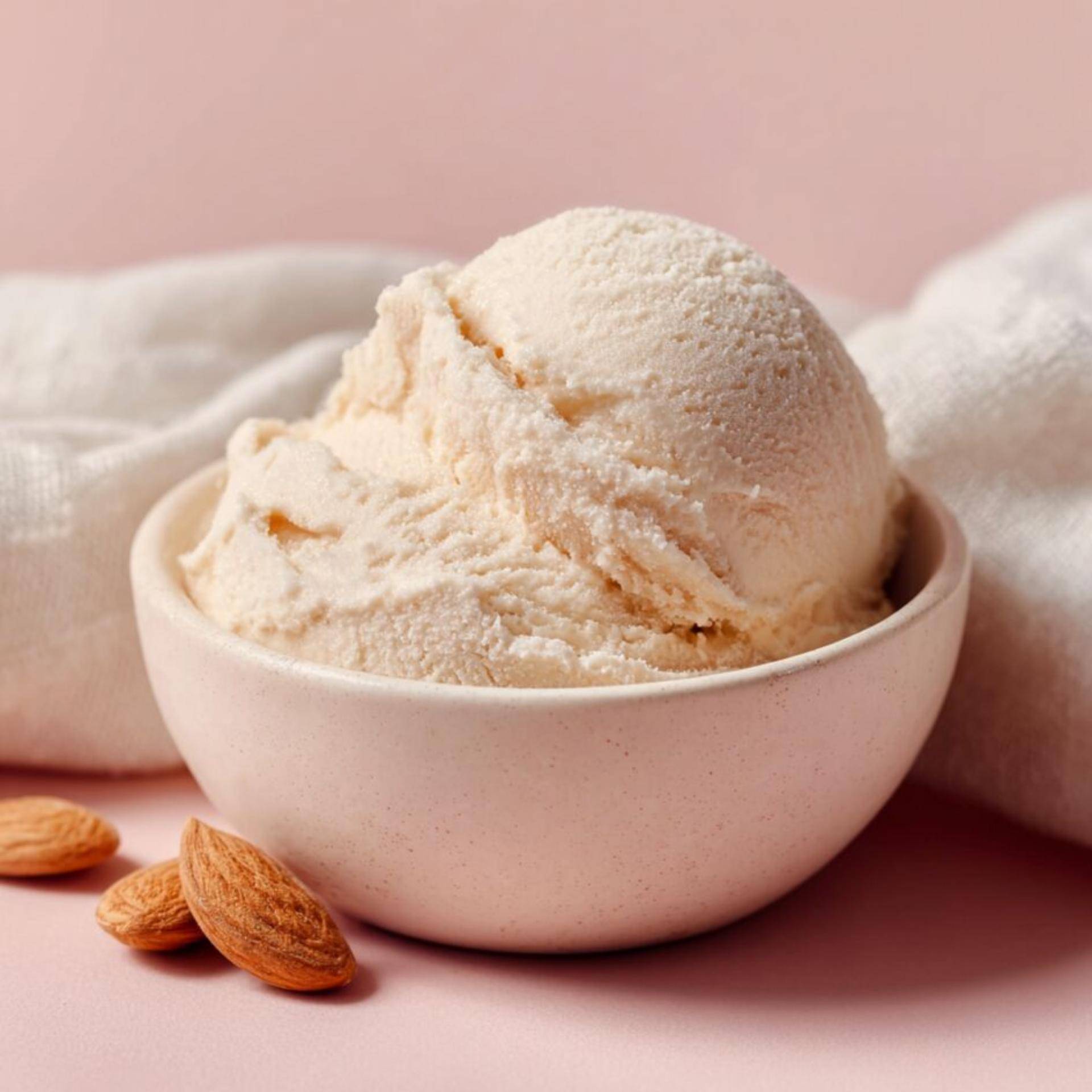 Helado vegano de almendra ligero - Receta Dolci | Moulinex