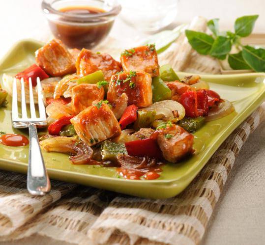Solomillo de cerdo agridulce - Receta Companion Connect XL | Moulinex