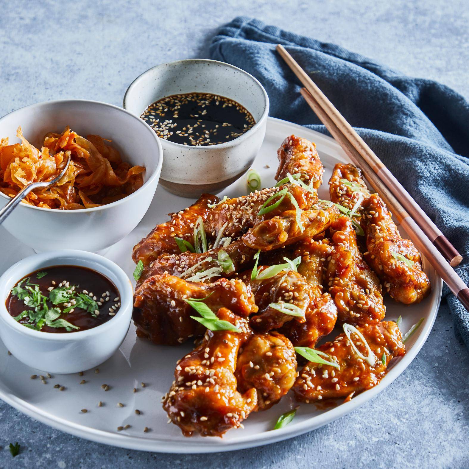 Alitas de pollo al estilo coreano - Receta OptiGrill XL | Moulinex