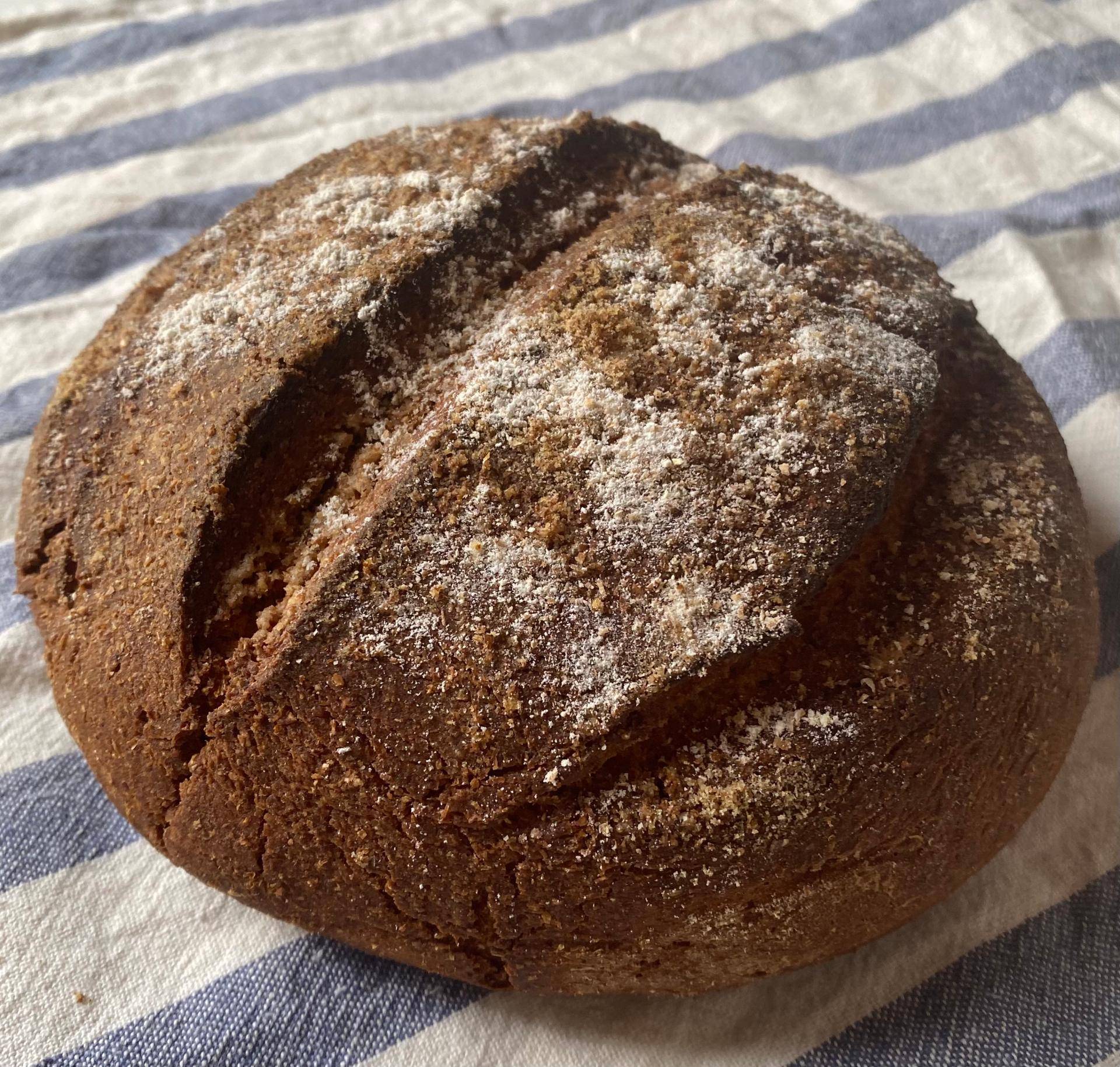 Pan de centeno o pan negro alemán - Receta Companion Connect XL | Moulinex
