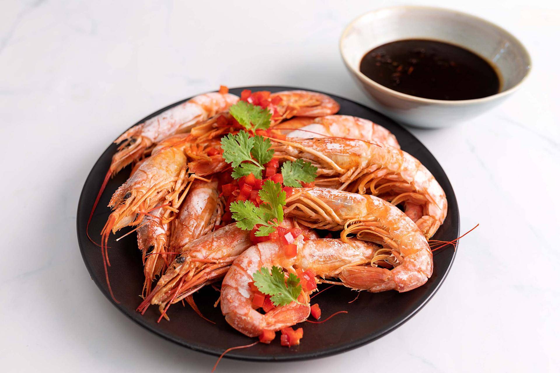 Gambones al vapor con salsa agridulce - Receta Companion | Moulinex