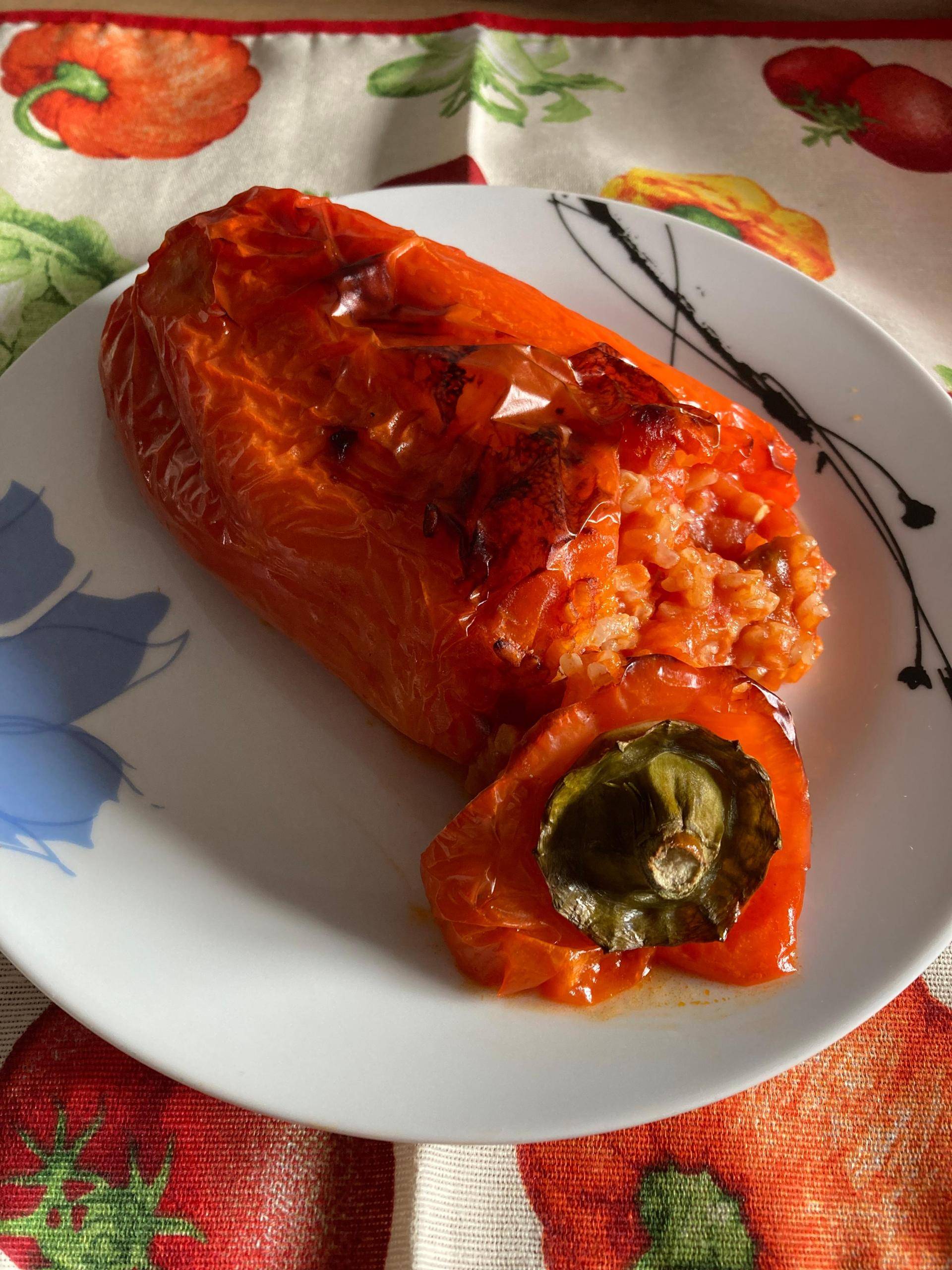 Pimientos rellenos de arroz y ternera - Receta Companion Connect | Moulinex