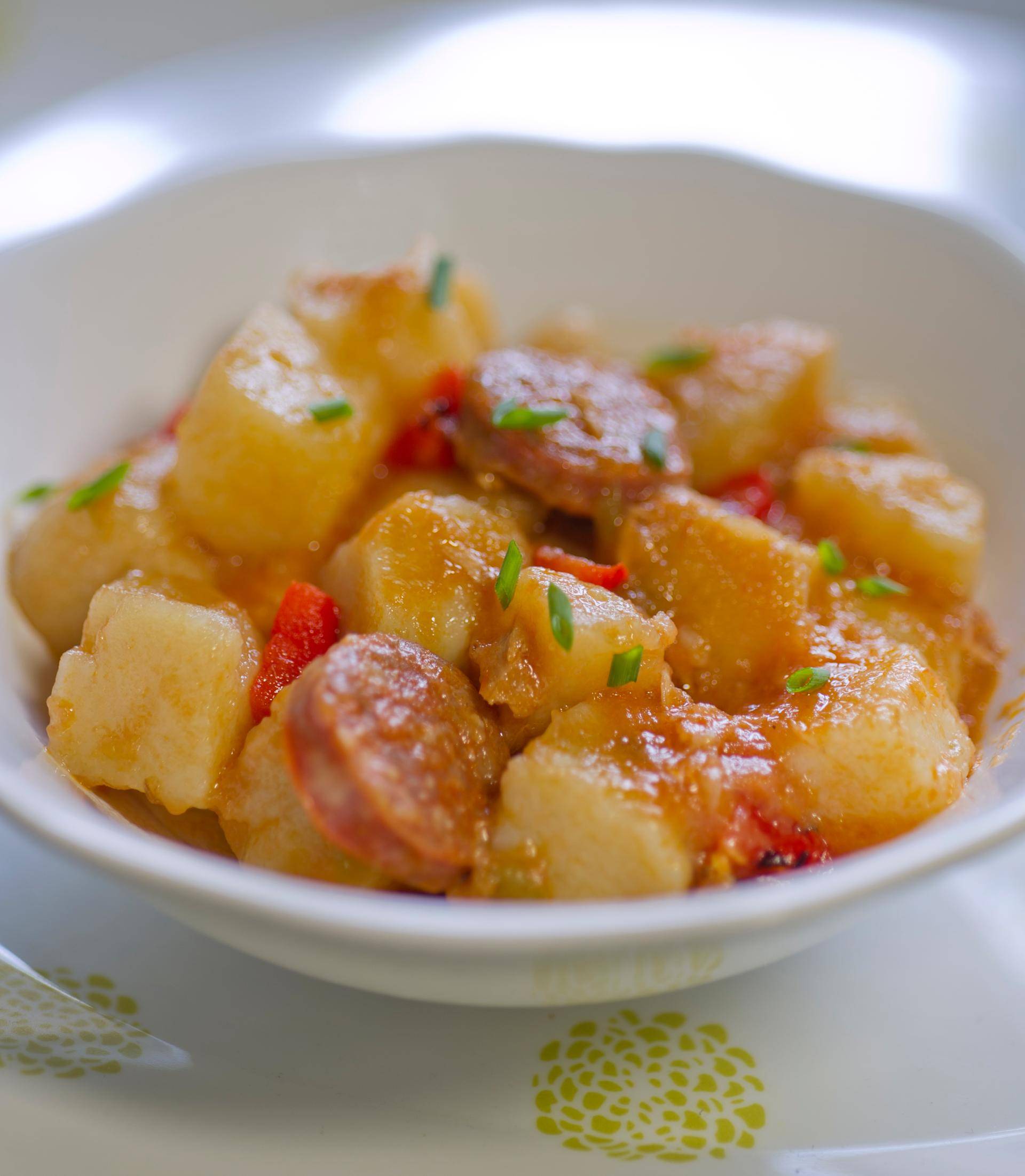 Patatas a la riojana - Receta Companion | Moulinex