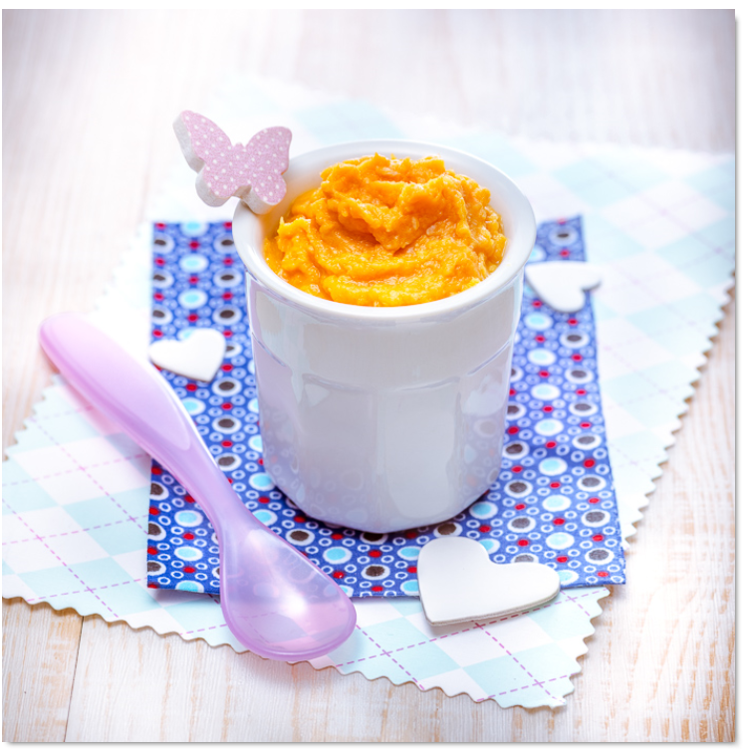 Puré de boniato y ternera para bebé - Receta Companion | Moulinex