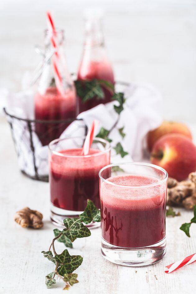 Zumo de remolacha, manzana y jengibre - Receta Perfectmix + | Moulinex