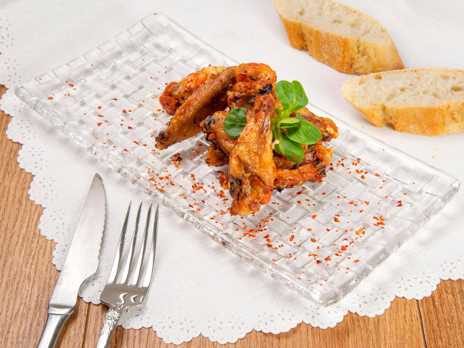 Alitas de pollo picantes - Receta EASY FRY & GRILL 2 in 1 MECHANICAL | Moulinex