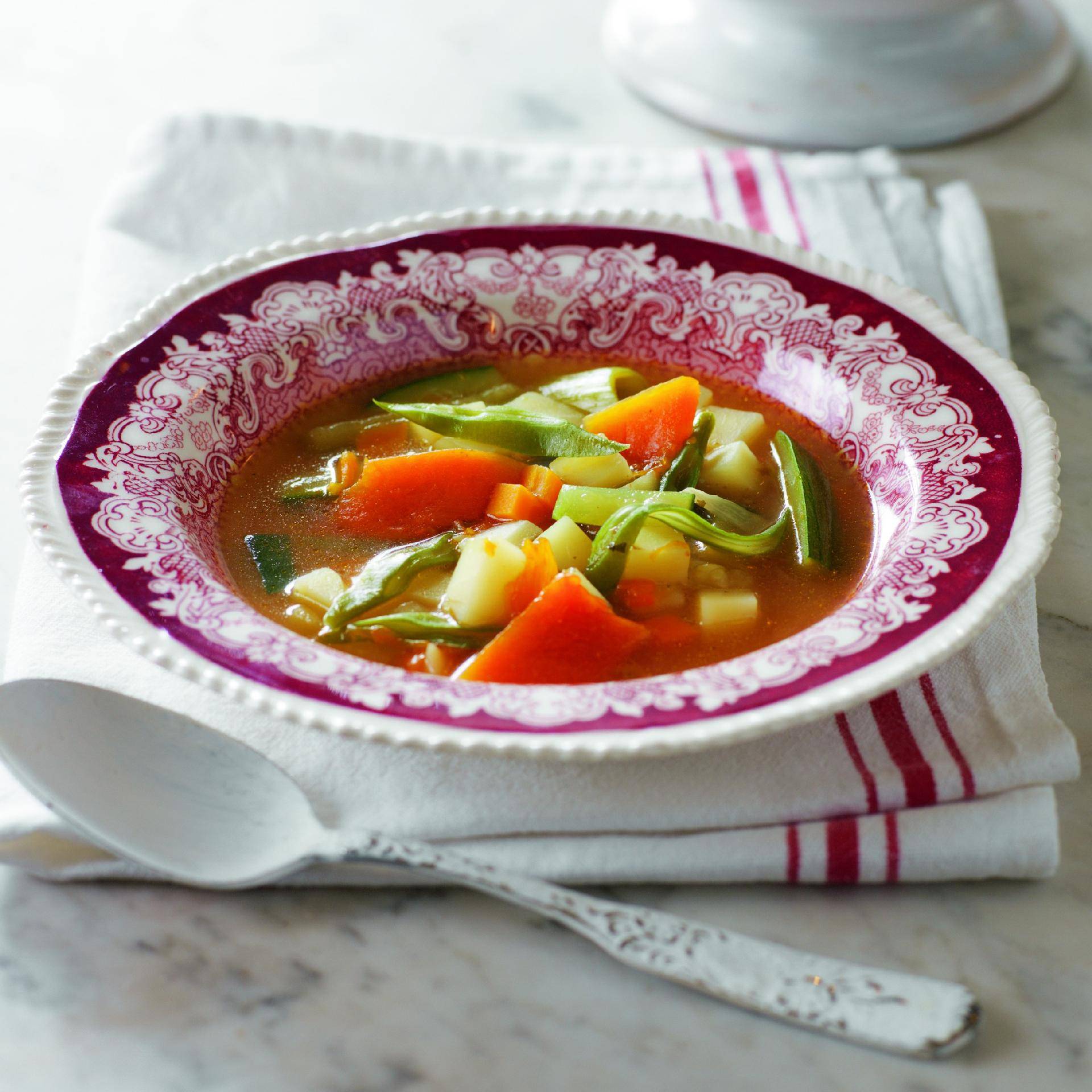 Sopa juliana - Receta Companion | Moulinex