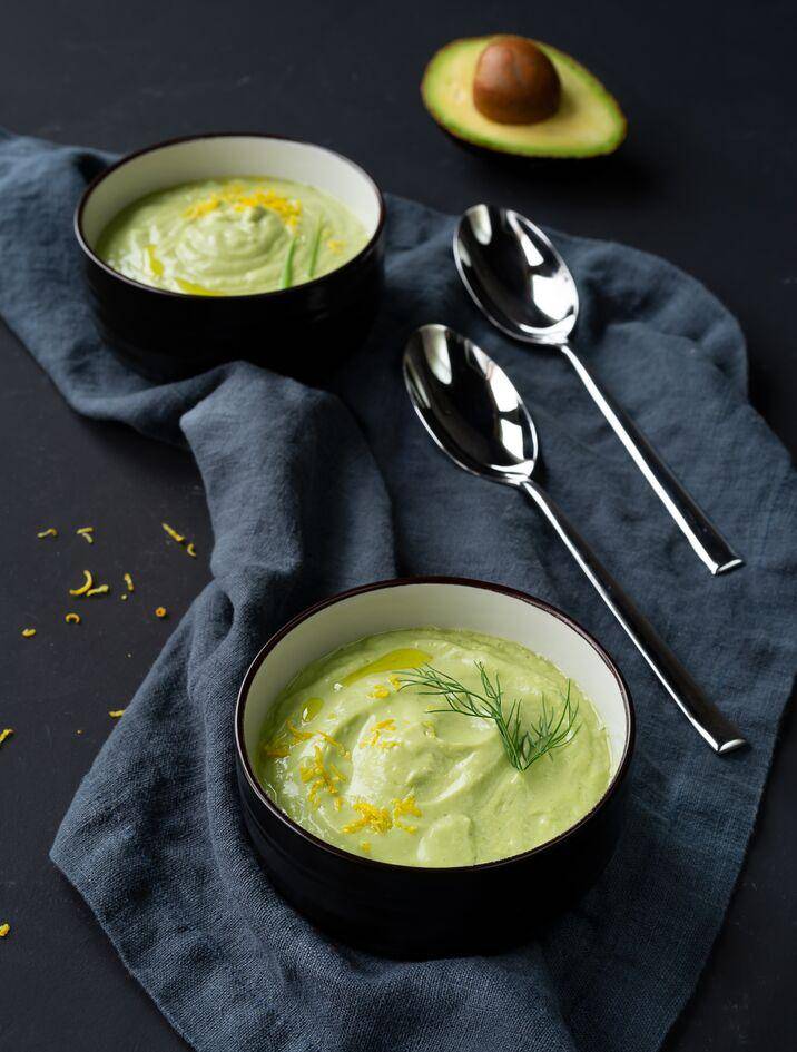 Sopa picante de aguacate y pepino - Receta Perfectmix + | Moulinex
