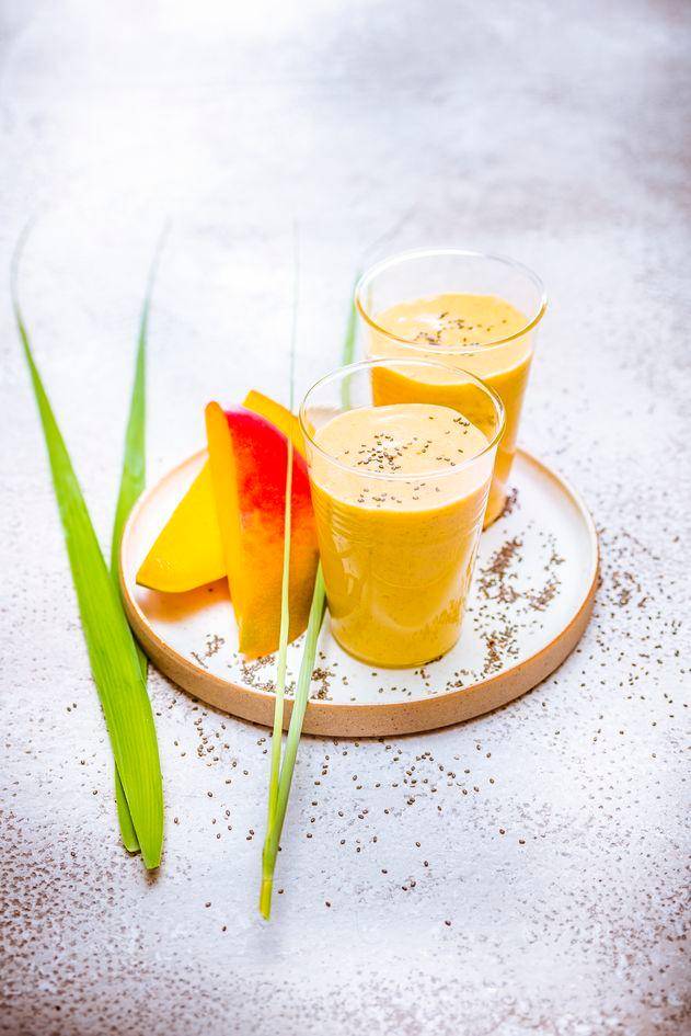 Lassi de semillas de chía y mango - Receta Perfectmix + | Moulinex