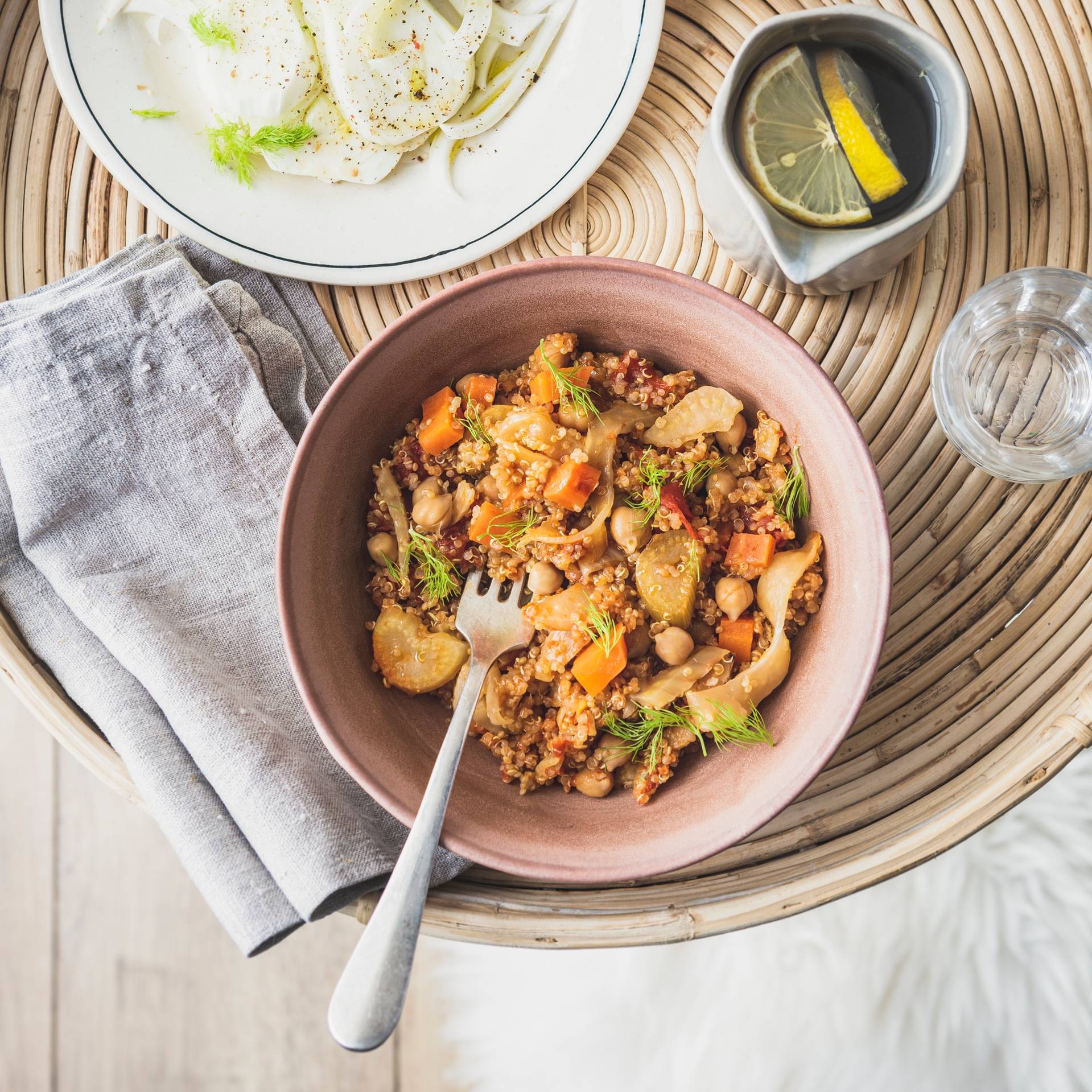 Quinoa con verduras al curry - Receta Cookeo | Moulinex