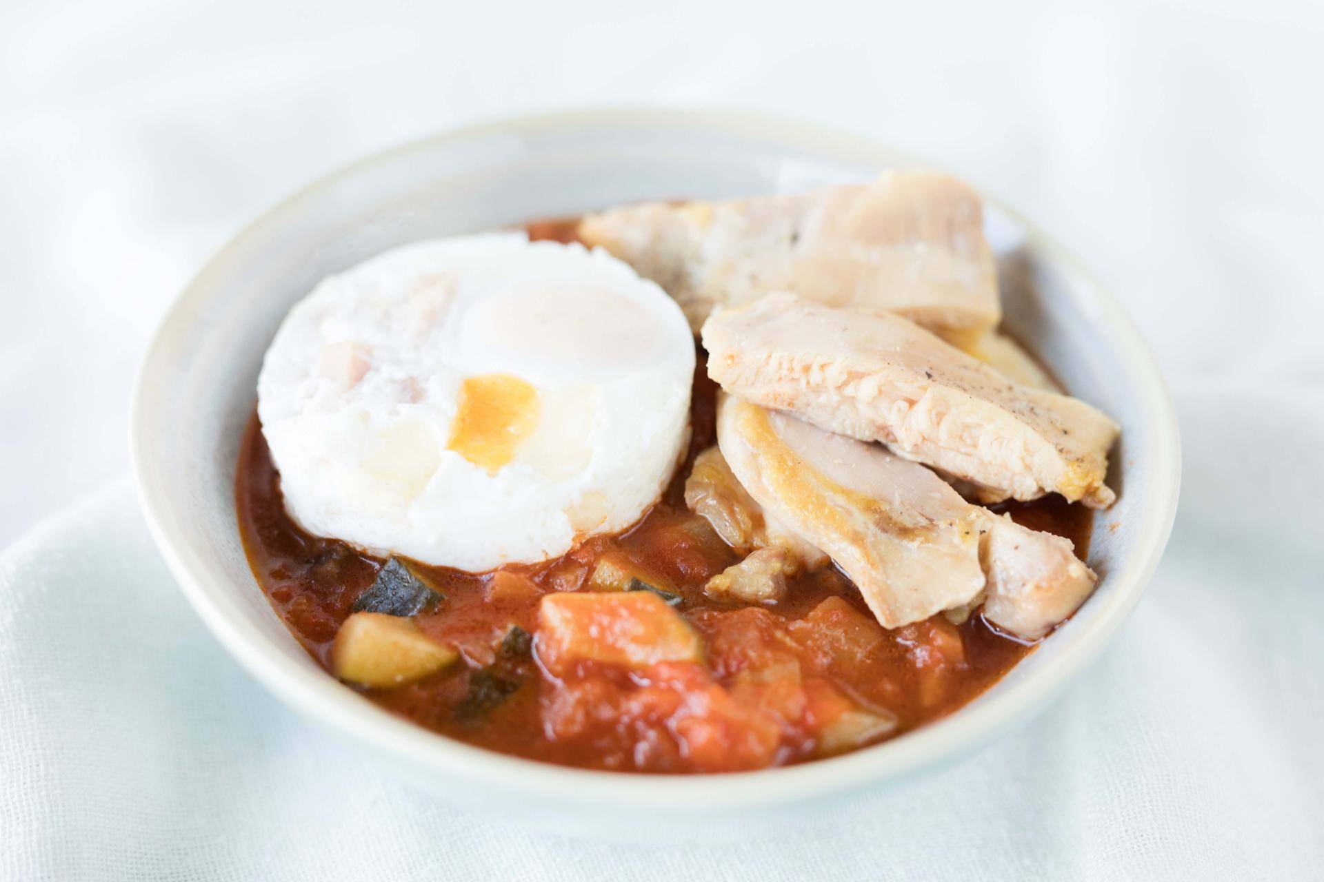 Pollo con salsa de curry y leche de coco - Receta Companion | Moulinex