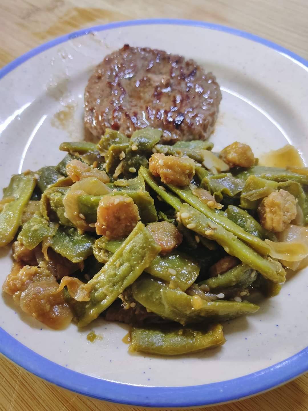 WOK DE CAMARONES CON JUDÍAS VERDES - Receta Companion Connect XL | Moulinex
