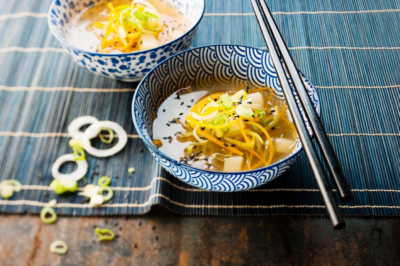 Sopa de miso - Receta Cookeo | Moulinex