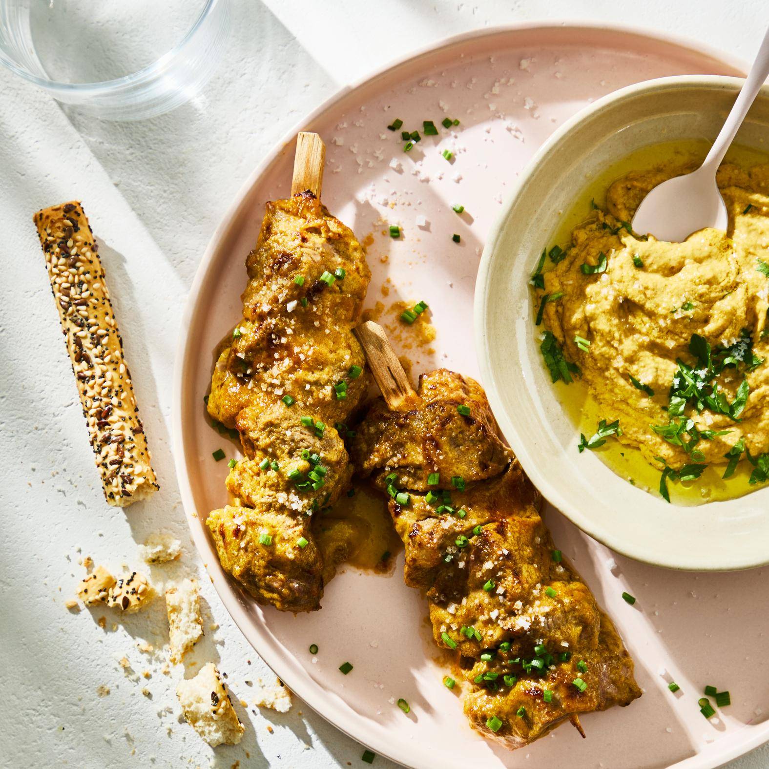 Brochetas de ternera piri-piri - Receta Easy Fry Max | Moulinex