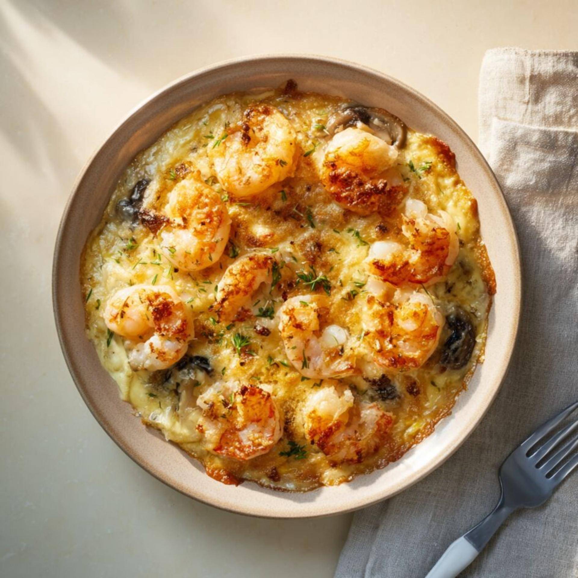 Gratinado de Mariscos - Receta Companion Connect | Moulinex