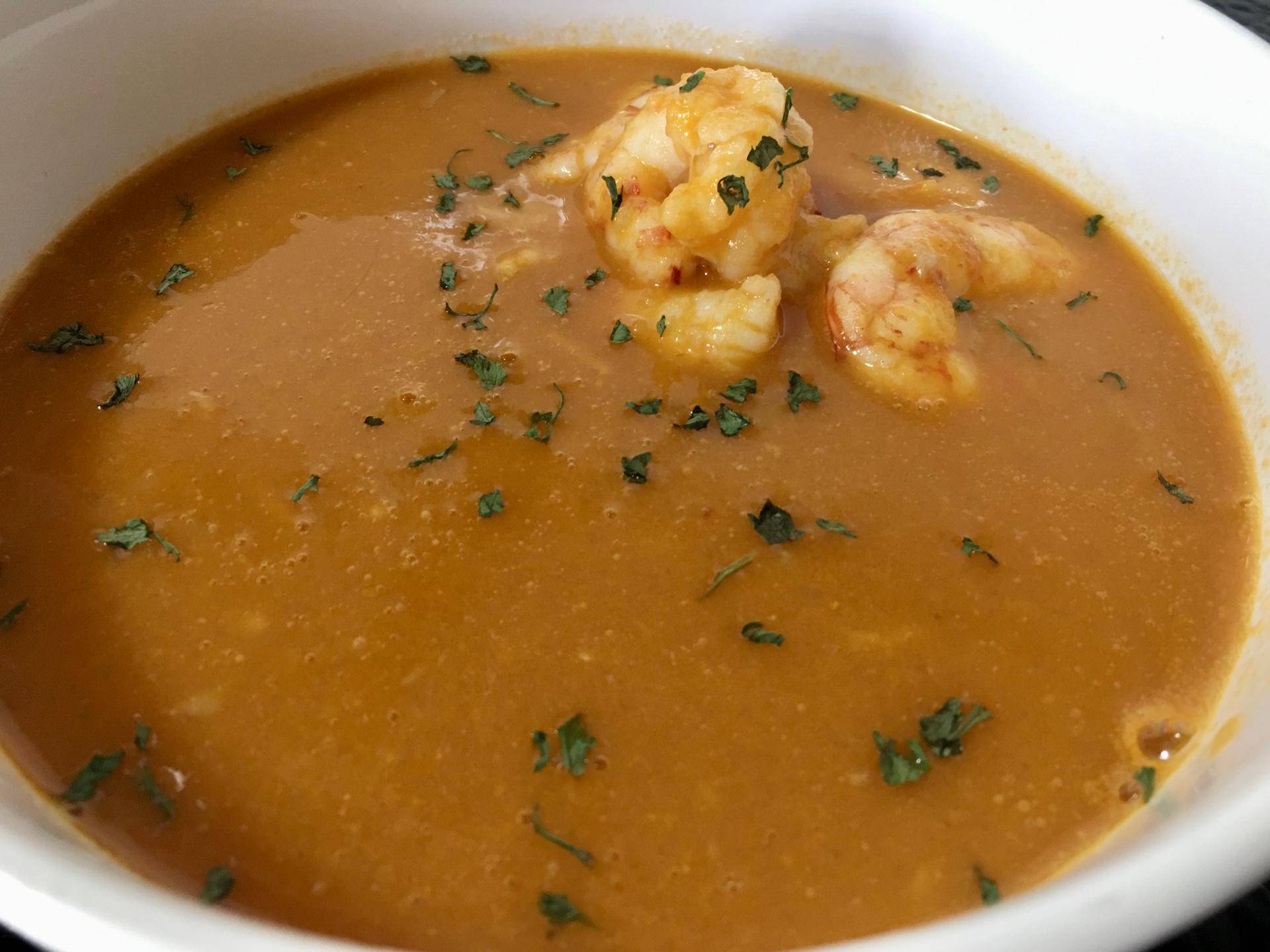 Crema de gambones - Receta Companion Connect XL | Moulinex