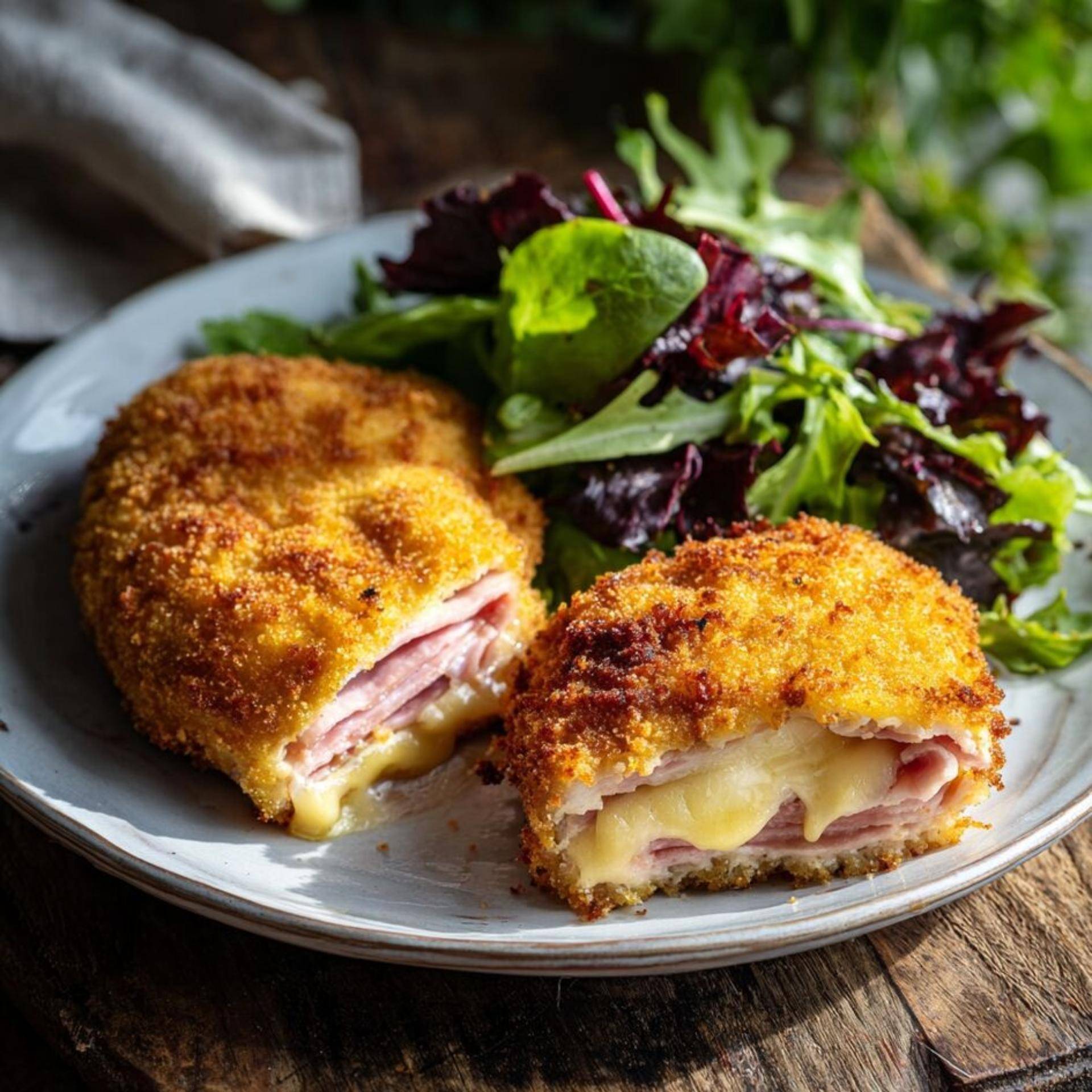 Cordon Bleu Casero con Queso Beaufort y Panko - Receta Companion Connect | Moulinex