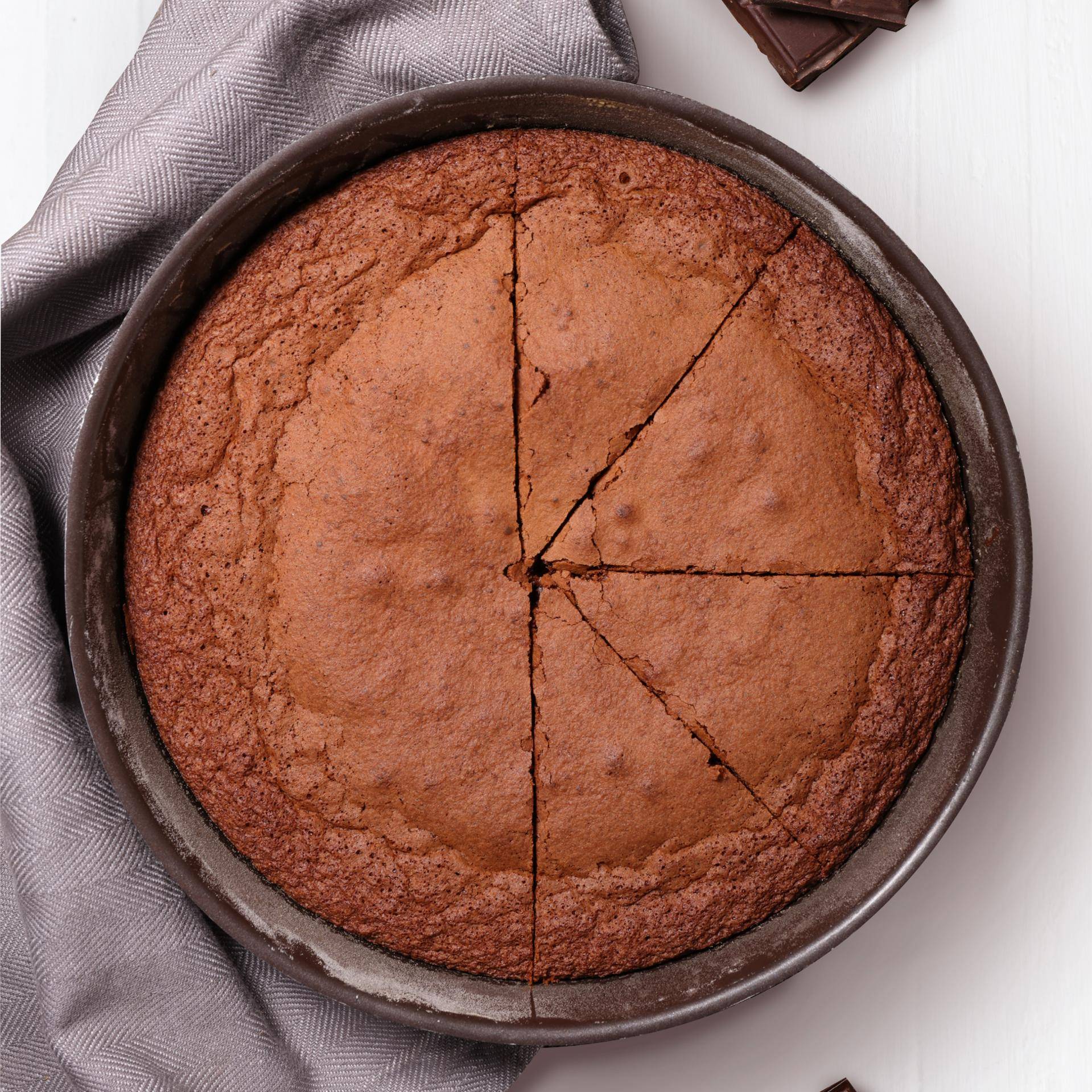 Pastel de chocolate - Receta Multifunction Airfryer Oven Digital | Moulinex