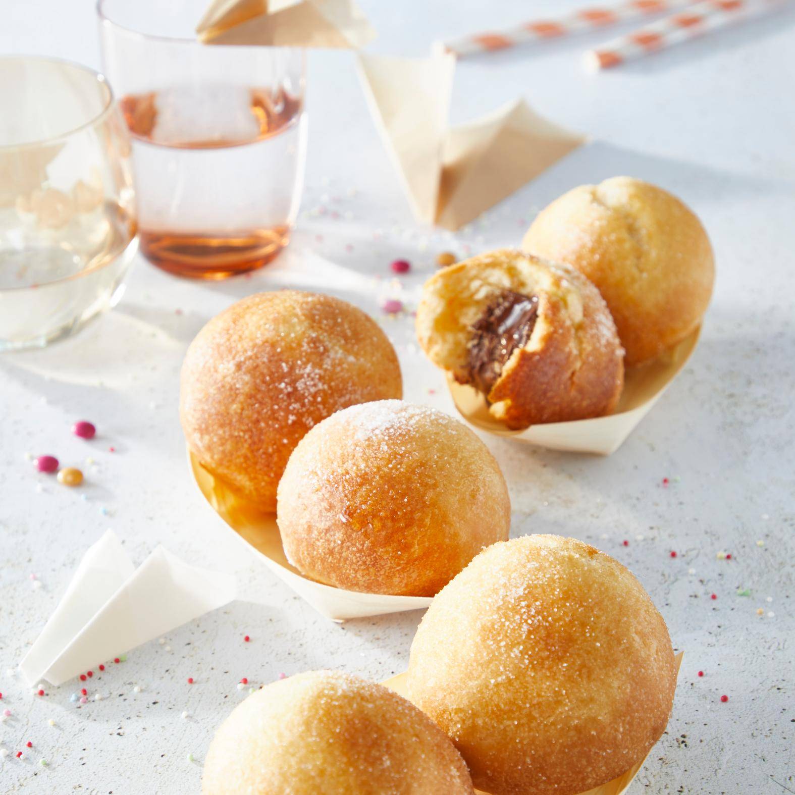 Bolas de Berlín - Receta EASY FRY & GRILL 2 in 1 MECHANICAL | Moulinex