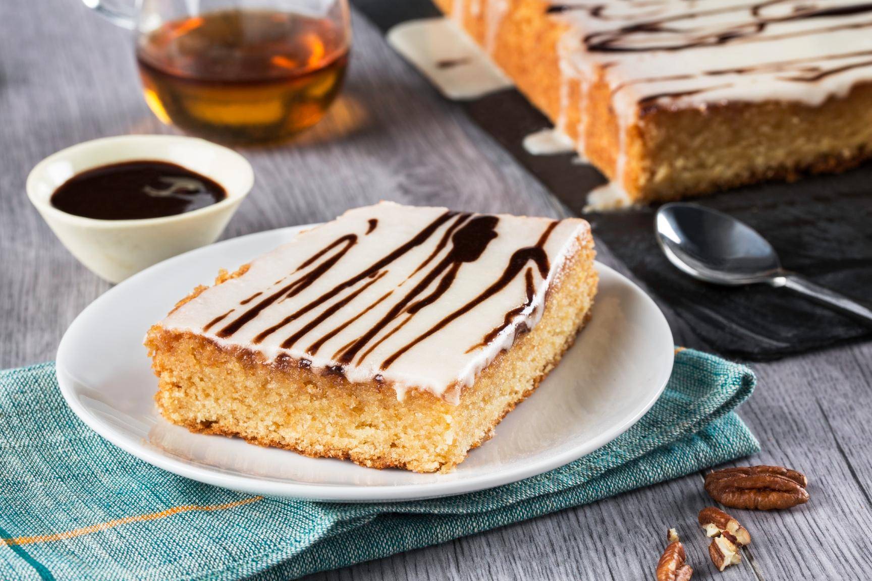 Tarta glaseada de sirope de arce - Receta undefined | Moulinex