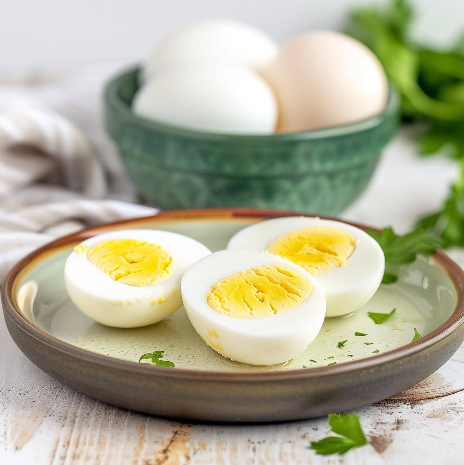 Huevos duros - Receta Easy Fry Compact | Moulinex