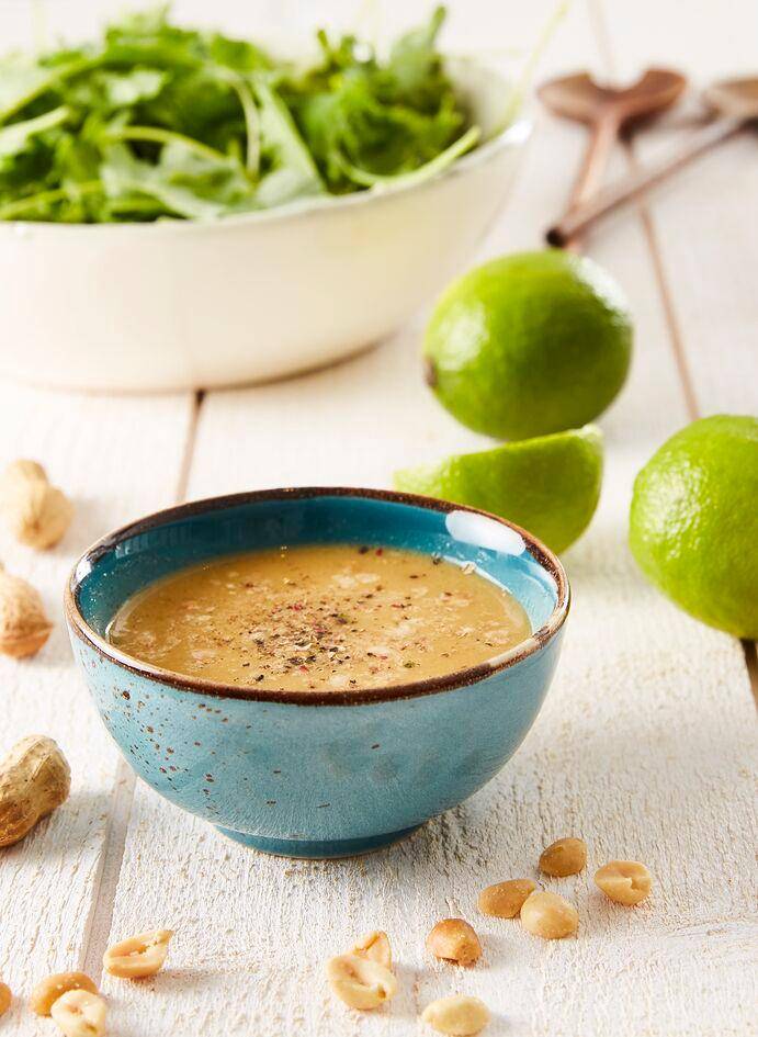 Salsa tailandesa de crema de cacahuate y miel - Receta Perfectmix Cook | Moulinex