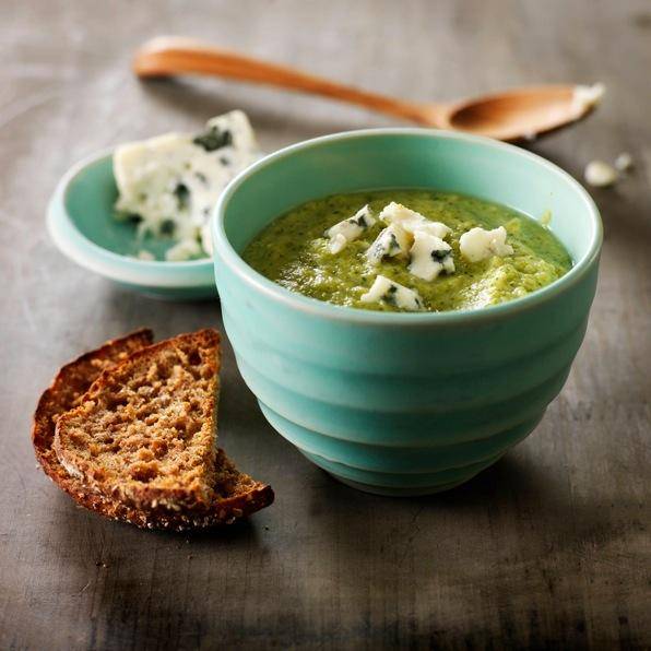 Crema de brócoli y queso azul - Receta Companion Connect XL | Moulinex