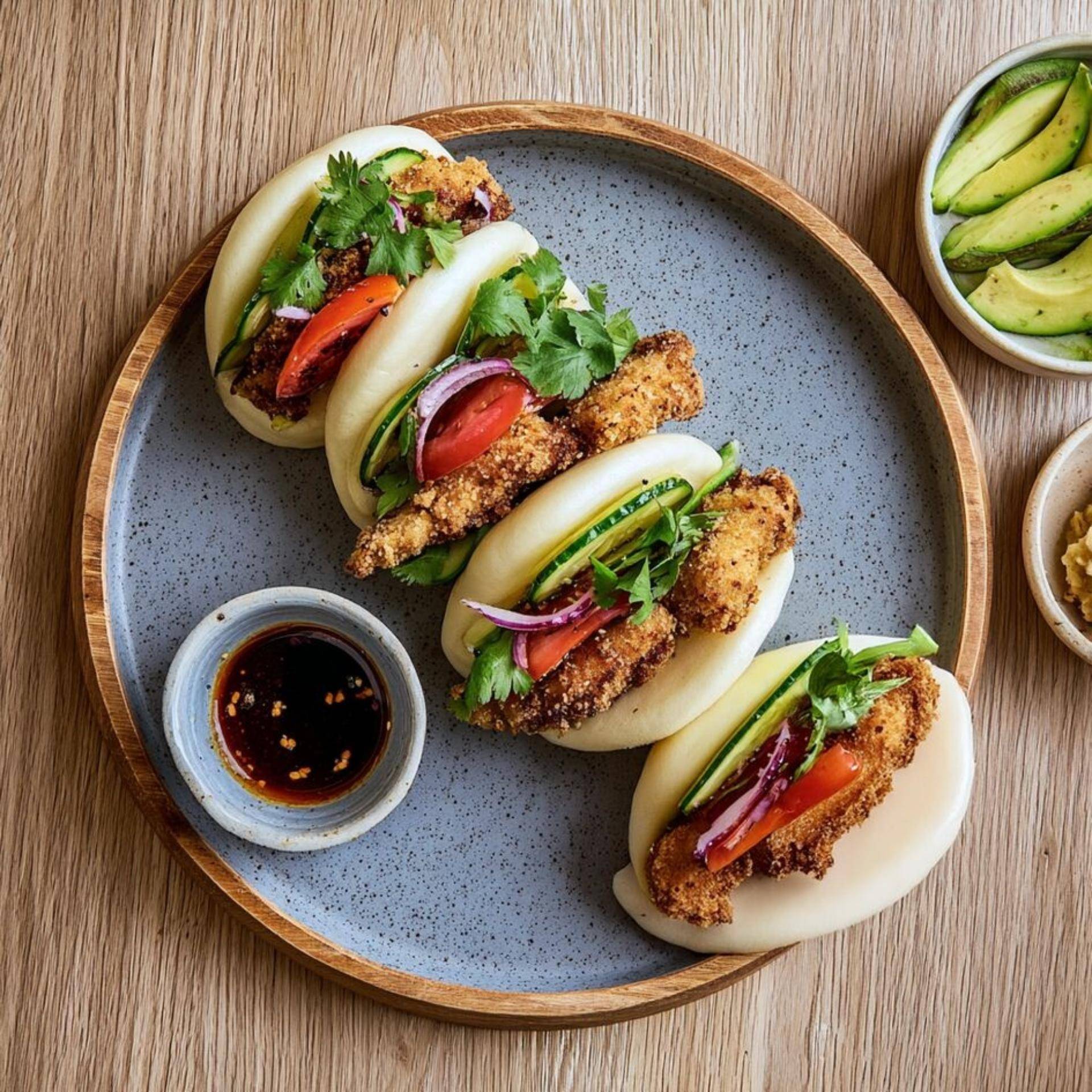 Bao Bun y Pollo Crujiente - Receta Companion Connect | Moulinex