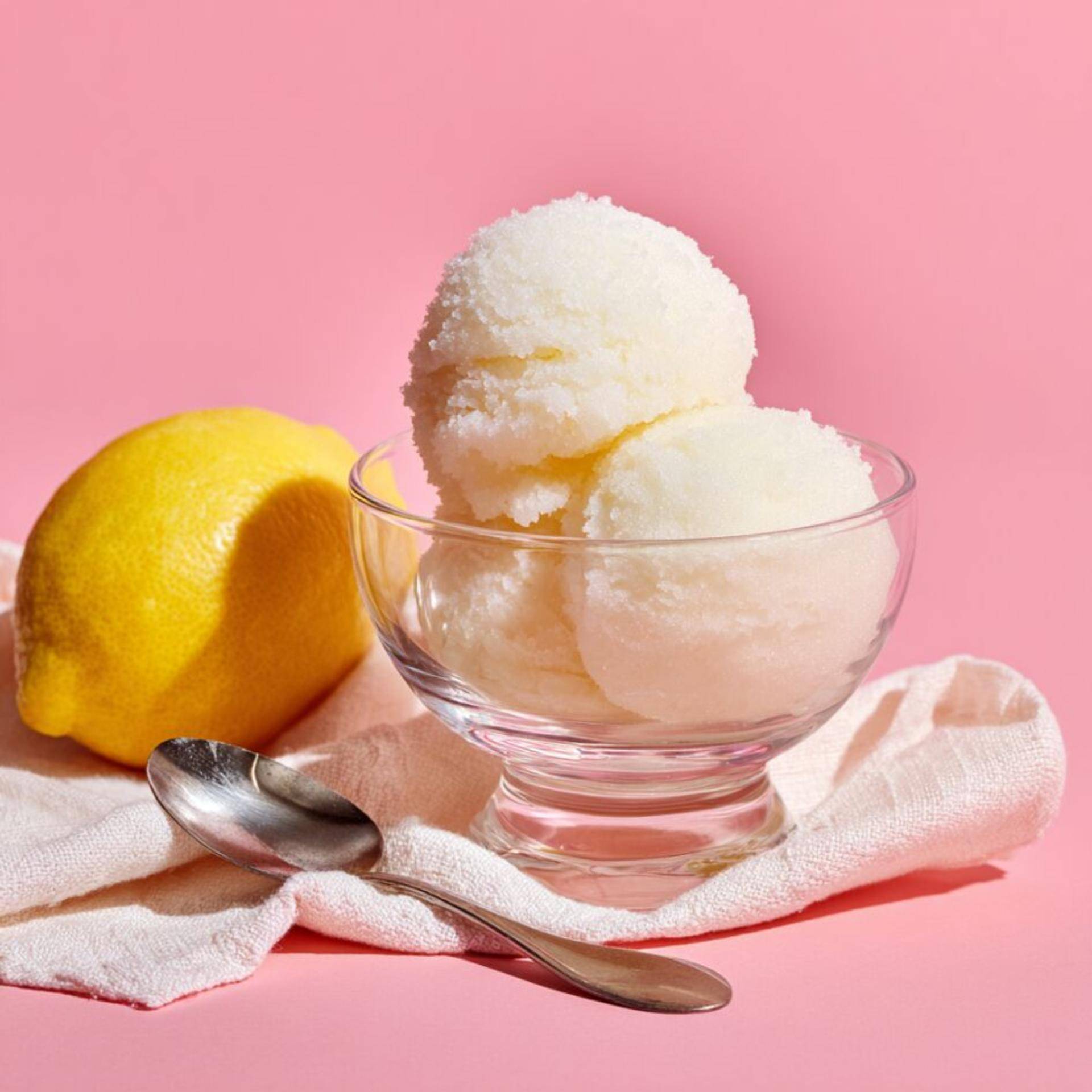 Sorbete de limón - Receta Dolci | Moulinex