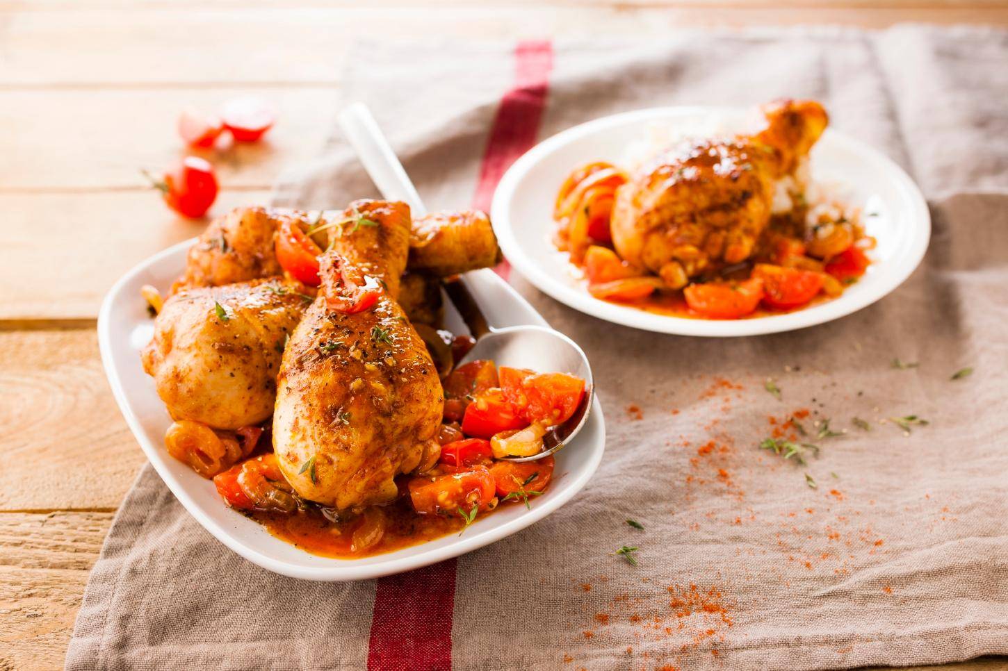 Alitas de pollo con tomate - Receta Cookeo | Moulinex