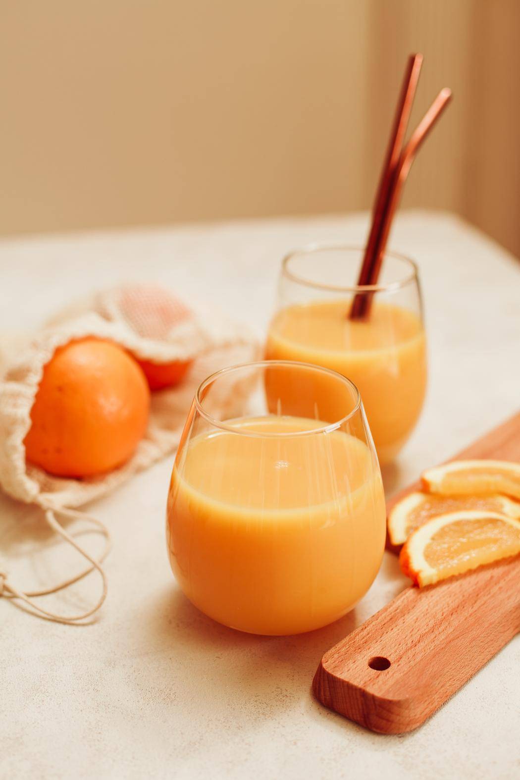 Batido de naranja energizante - Receta Blend up | Moulinex